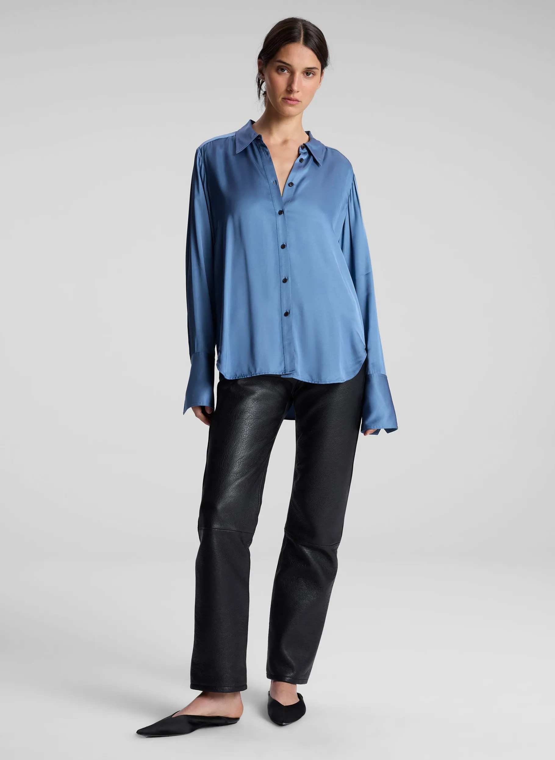 Women A.L.C. Tops^Aiden Satin Top