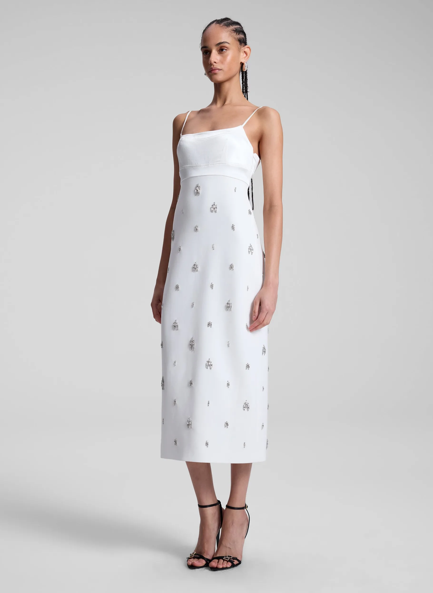 Women A.L.C. Dresses^Alana Embellished Midi Dress