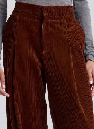 Women A.L.C. Bottoms^Andrew Wide Leg Corduroy Pant