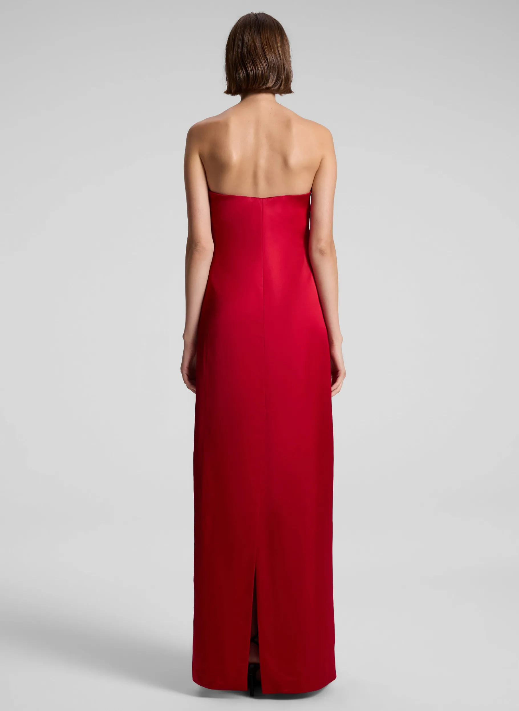 Women A.L.C. Dresses^Ani Strapless Satin Gown