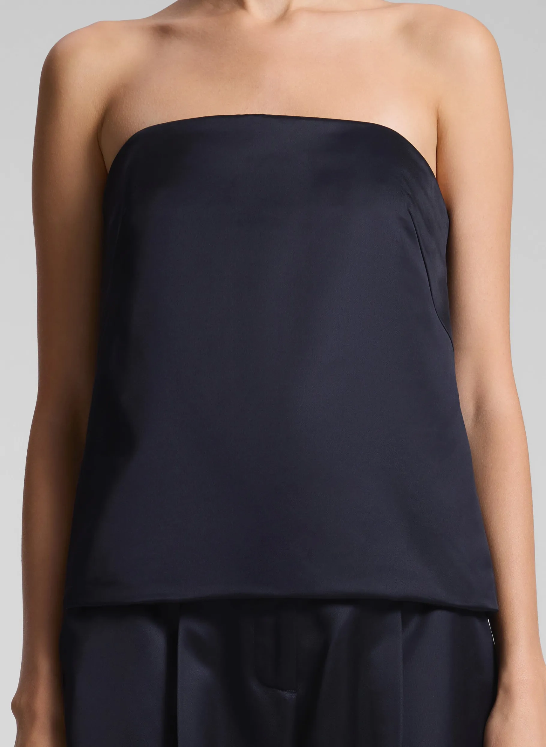 Women A.L.C. Tops^Ani Strapless Satin Top