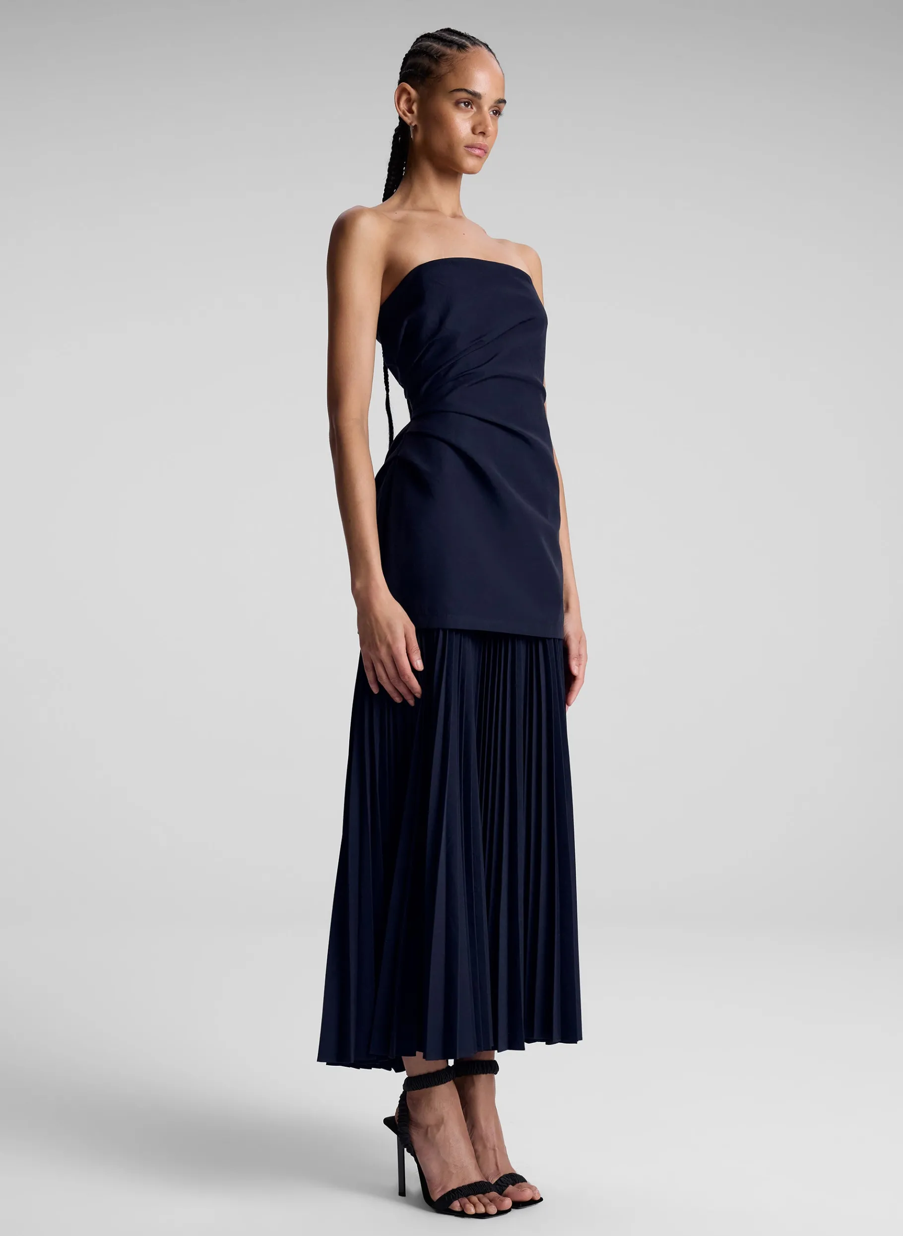 Women A.L.C. Dresses^Austin Strapless Pleated Dress