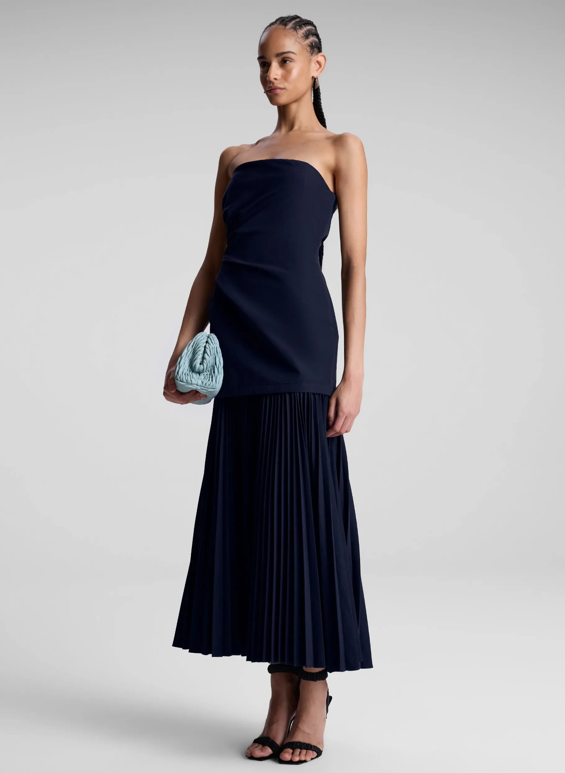 Women A.L.C. Dresses^Austin Strapless Pleated Dress