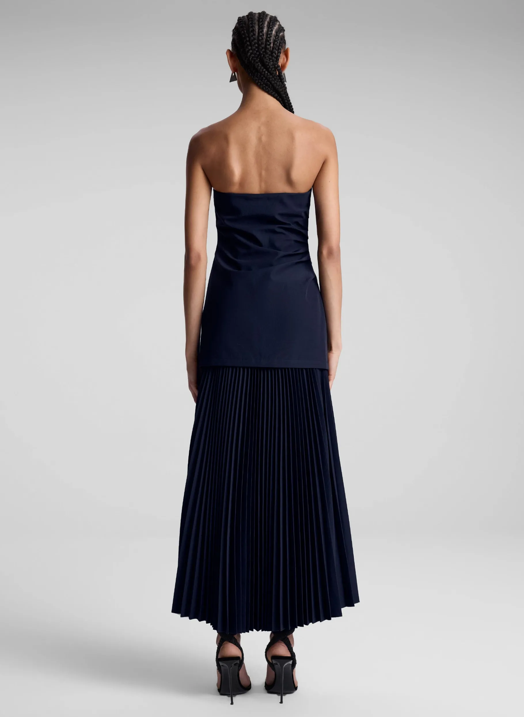 Women A.L.C. Dresses^Austin Strapless Pleated Dress