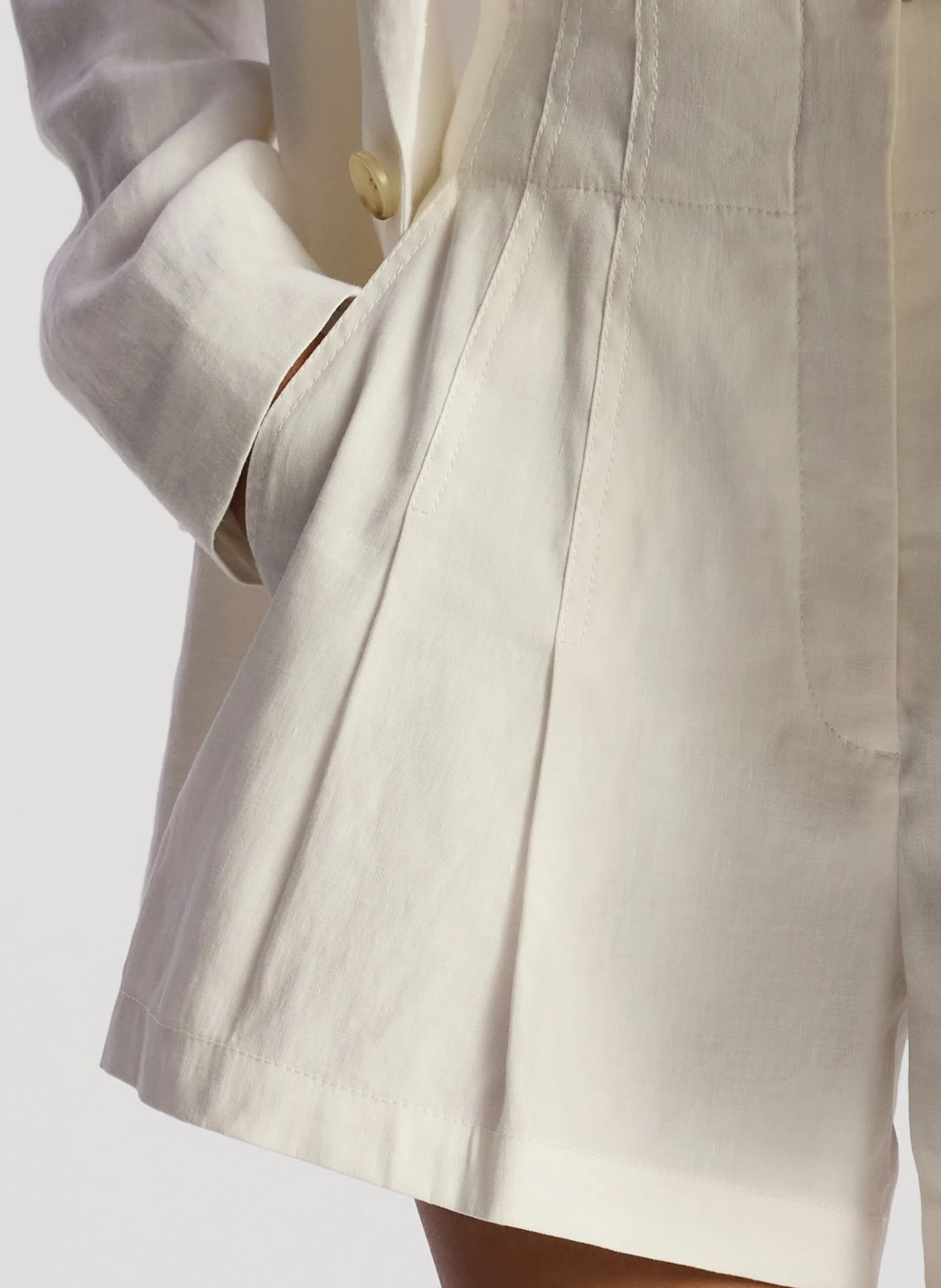 Women A.L.C. Bottoms | Suits^Bennett Stretch Linen Short