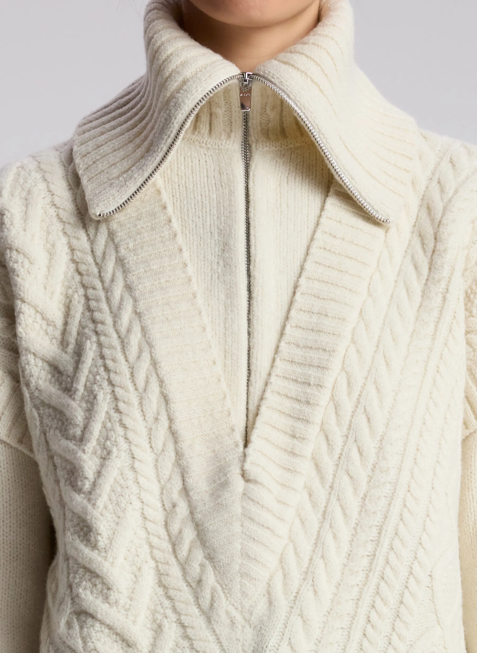 Women A.L.C. Tops | Sweaters^Callie Merino Cable Knit Sweater