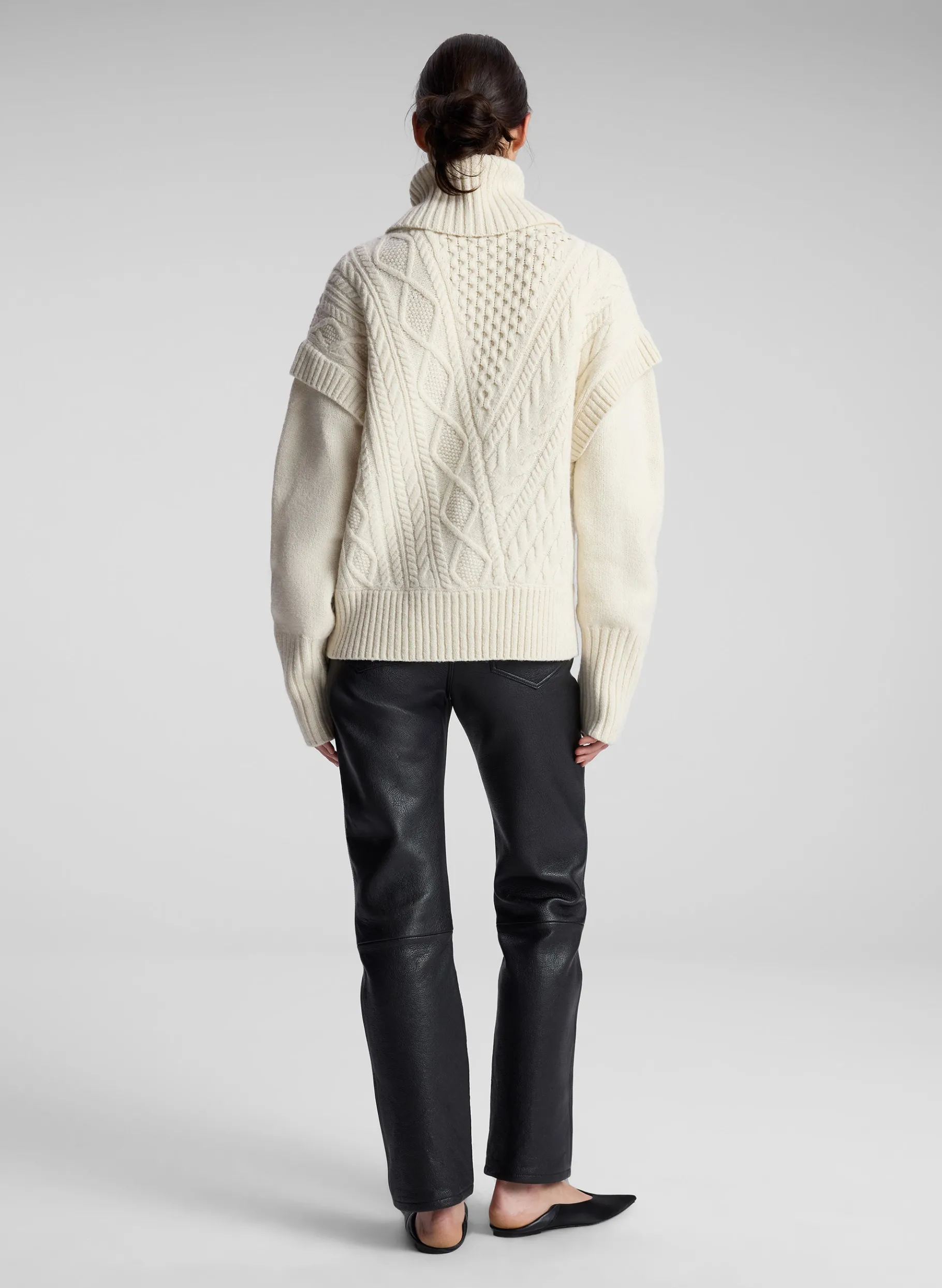 Women A.L.C. Tops | Sweaters^Callie Merino Cable Knit Sweater