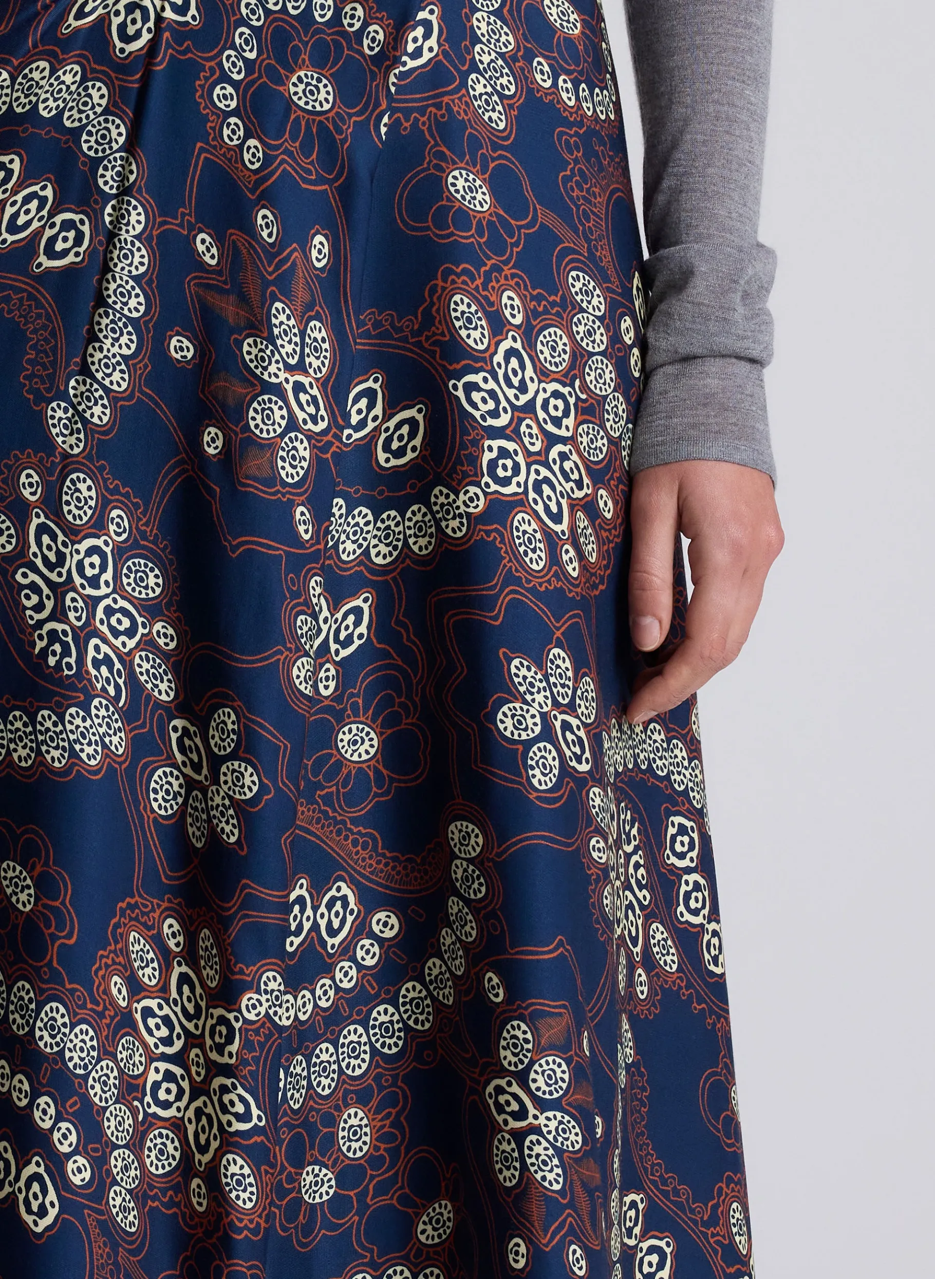 Women A.L.C. Bottoms | Skirts^Clara Printed Midi Skirt