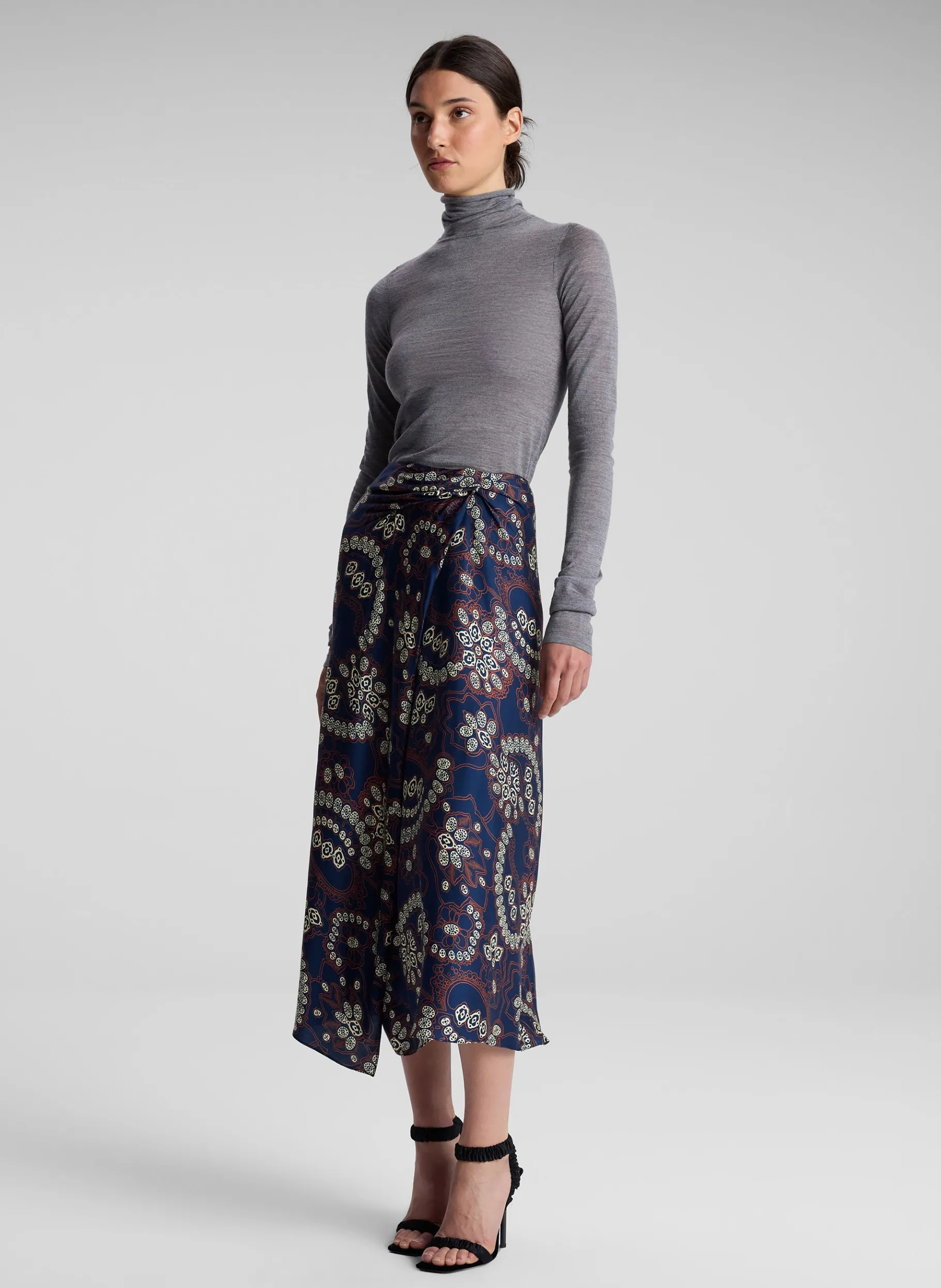 Women A.L.C. Bottoms | Skirts^Clara Printed Midi Skirt