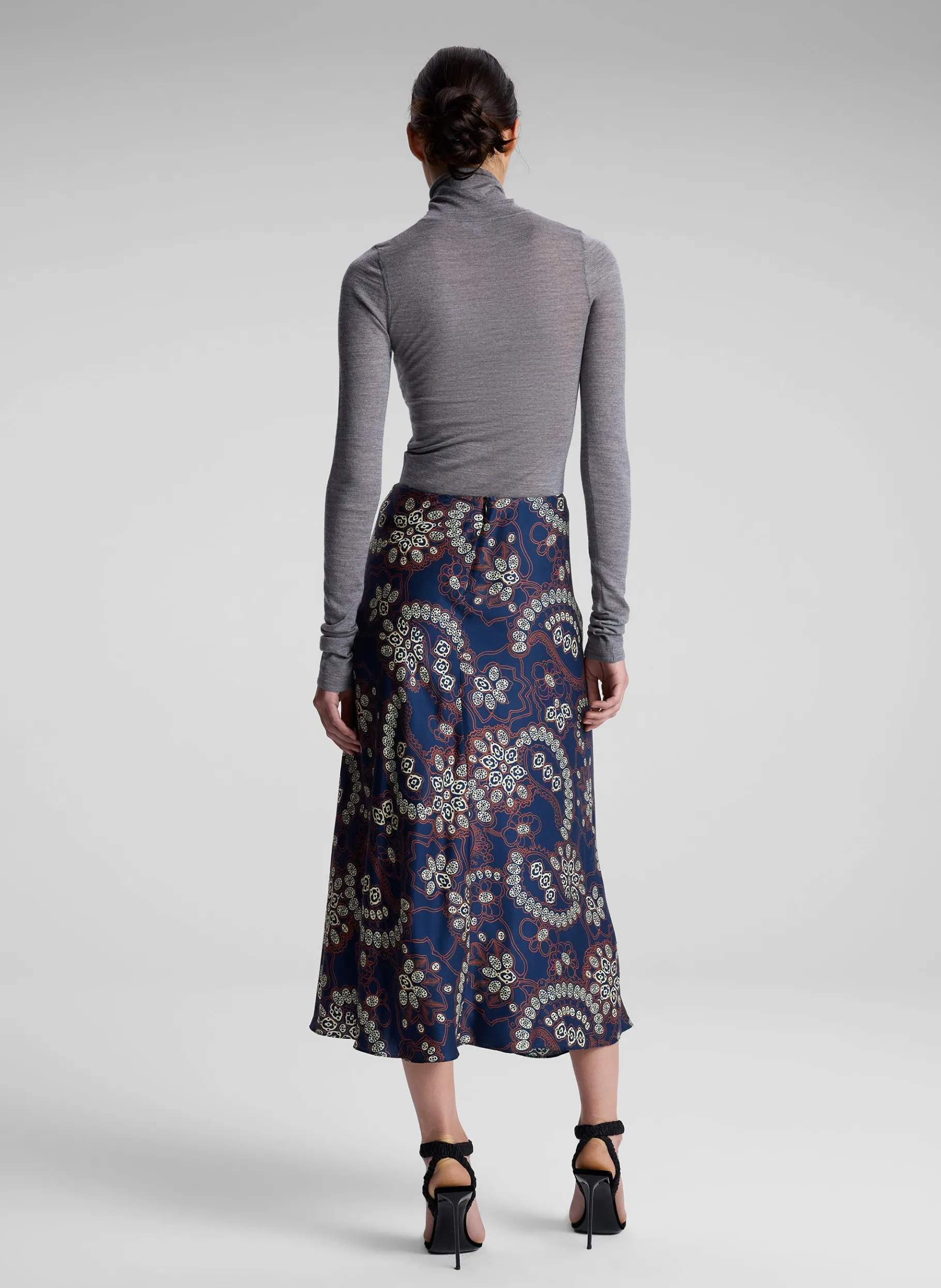 Women A.L.C. Bottoms | Skirts^Clara Printed Midi Skirt