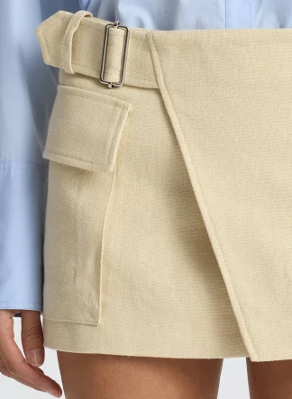 Women A.L.C. Bottoms | Skirts^Conan Linen Mini Skirt