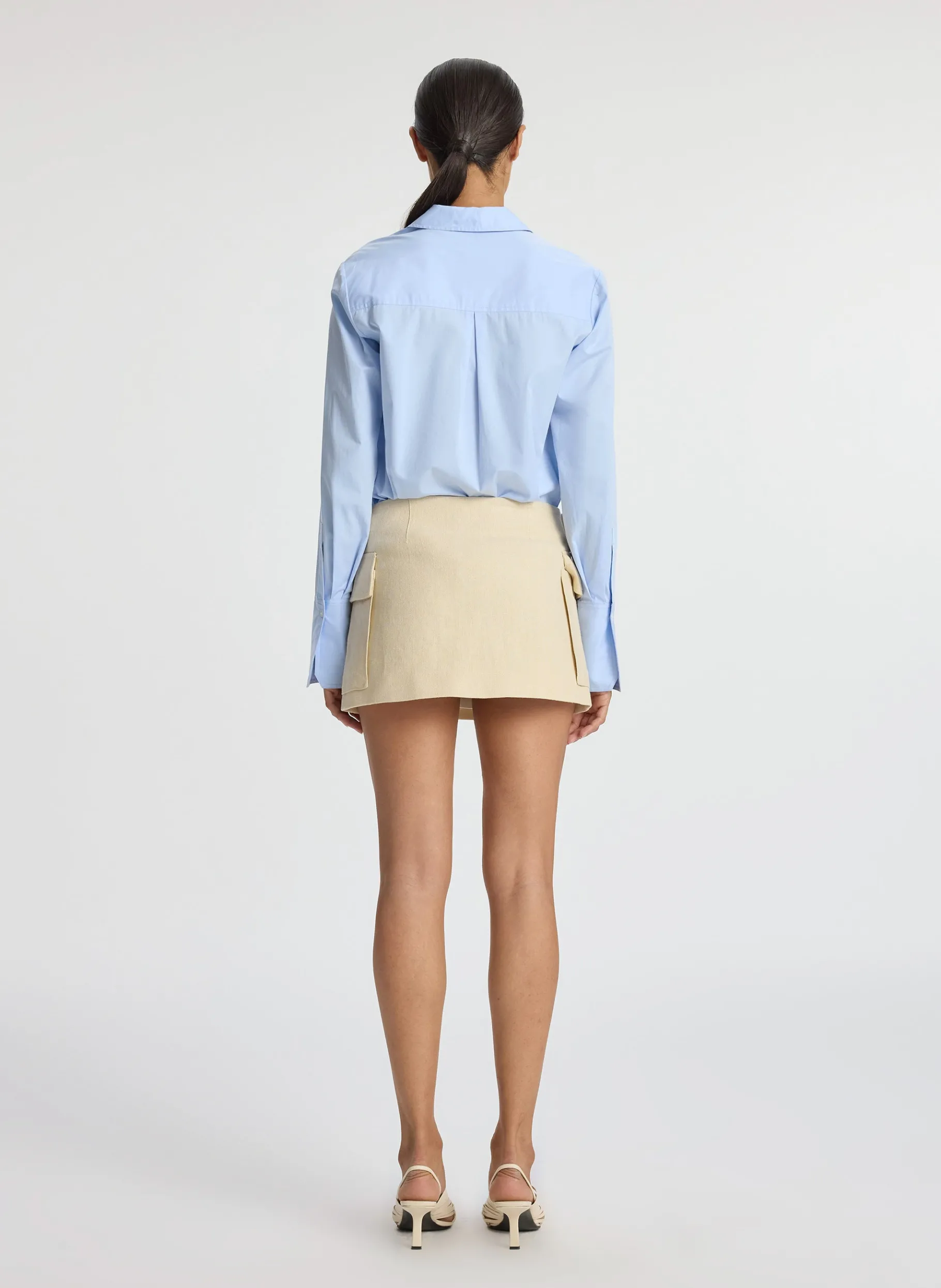Women A.L.C. Bottoms | Skirts^Conan Linen Mini Skirt