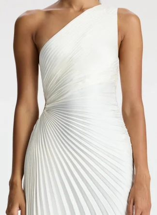 Women A.L.C. Dresses^Delfina Satin Pleated Dress