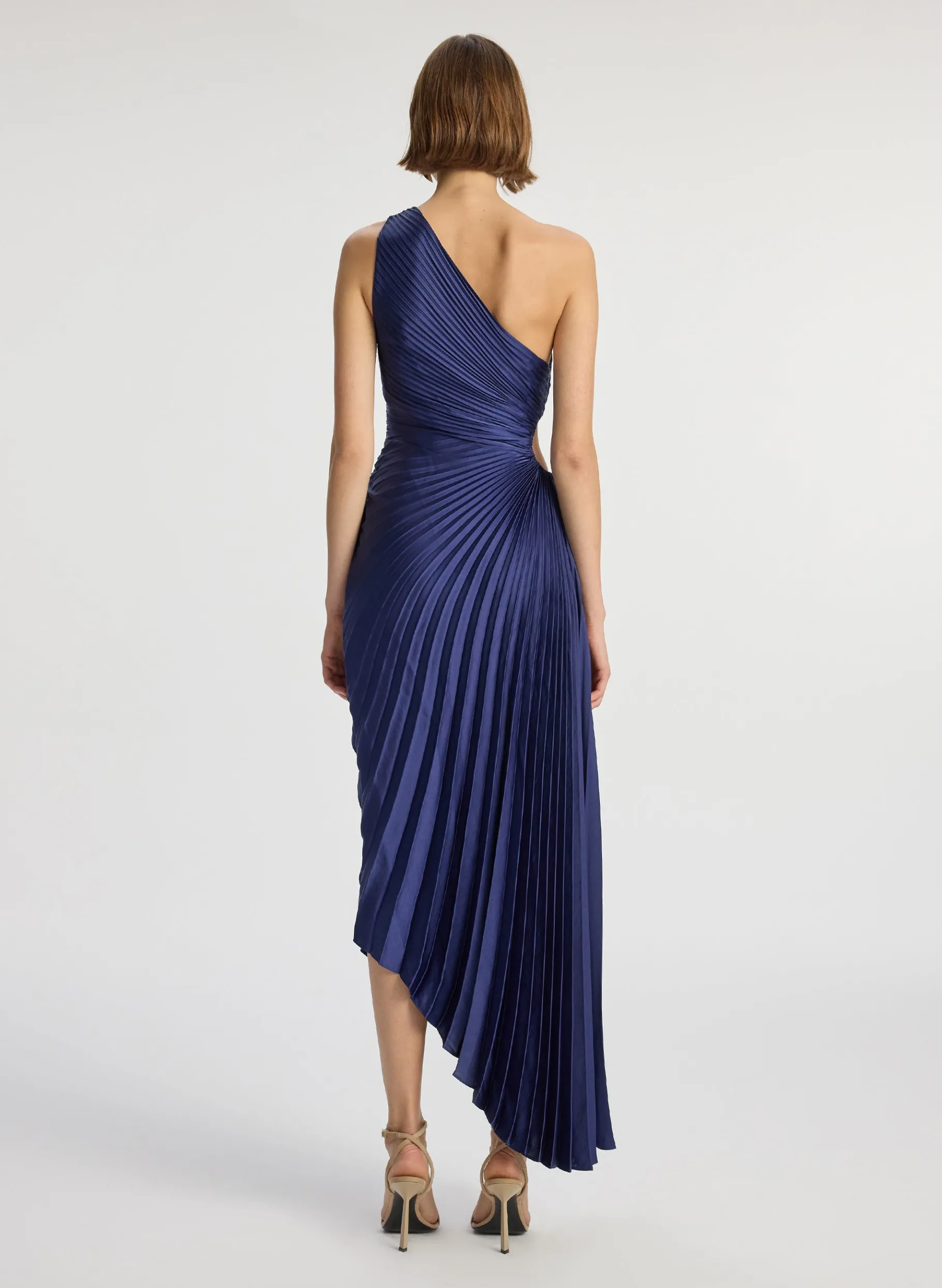 Women A.L.C. Dresses^Delfina Satin Pleated Dress