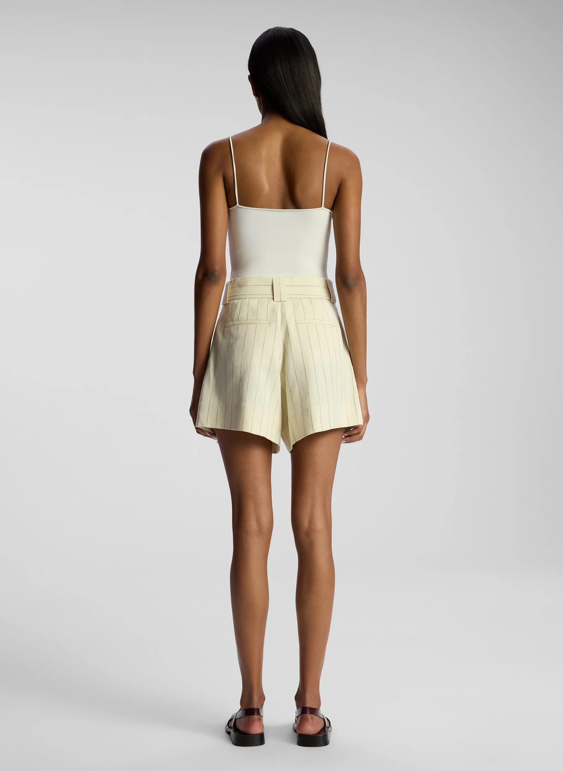 Women A.L.C. Bottoms | Suits^Dempsey Pinstripe Short