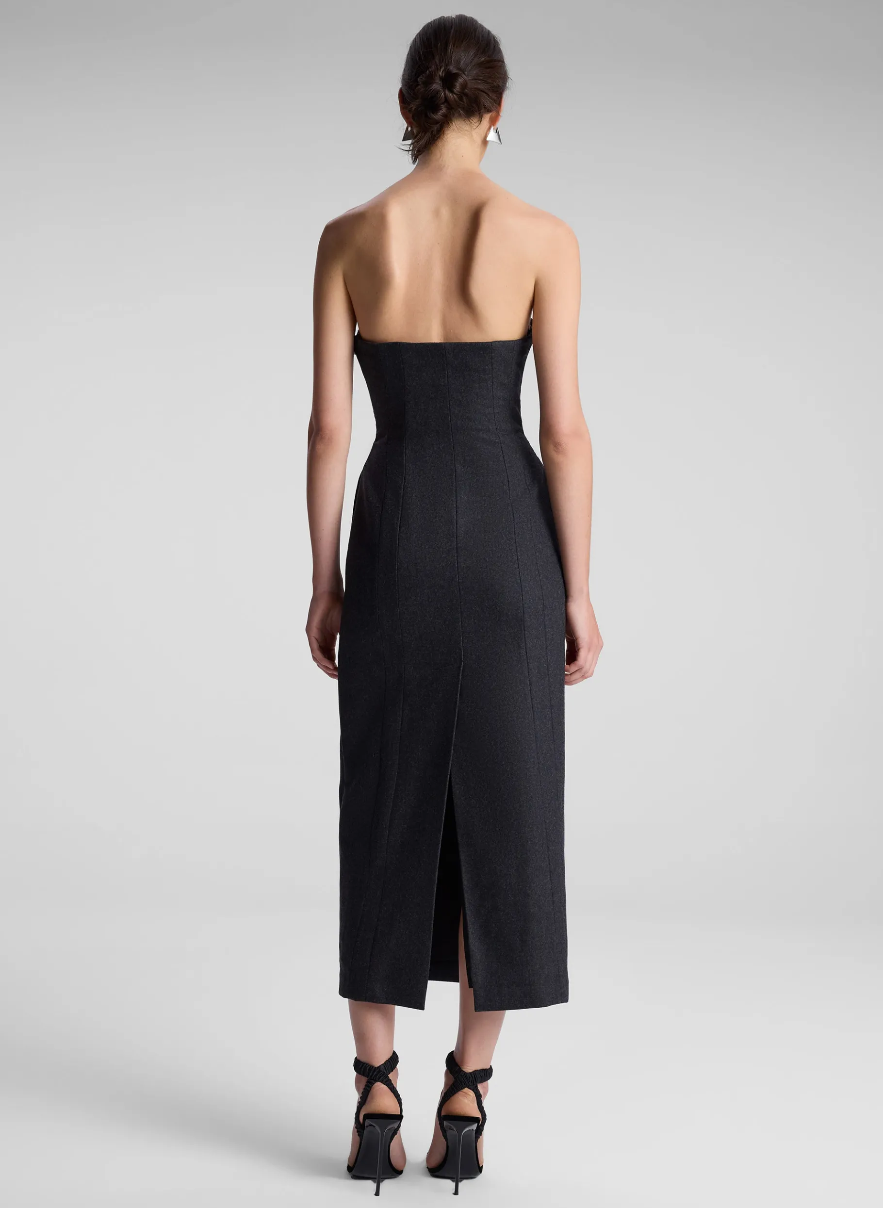 Women A.L.C. Dresses^Elizabeth Wool Cashmere Strapless Midi Dress