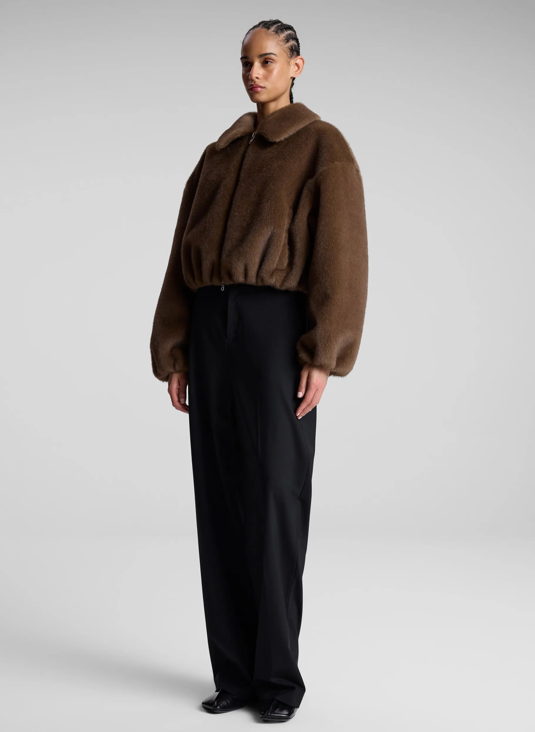 Women A.L.C. Jackets & Coats^Esme Faux Fur Jacket