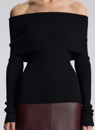 Women A.L.C. Tops | Knitwear^Evelyn Merino Off Shoulder Top
