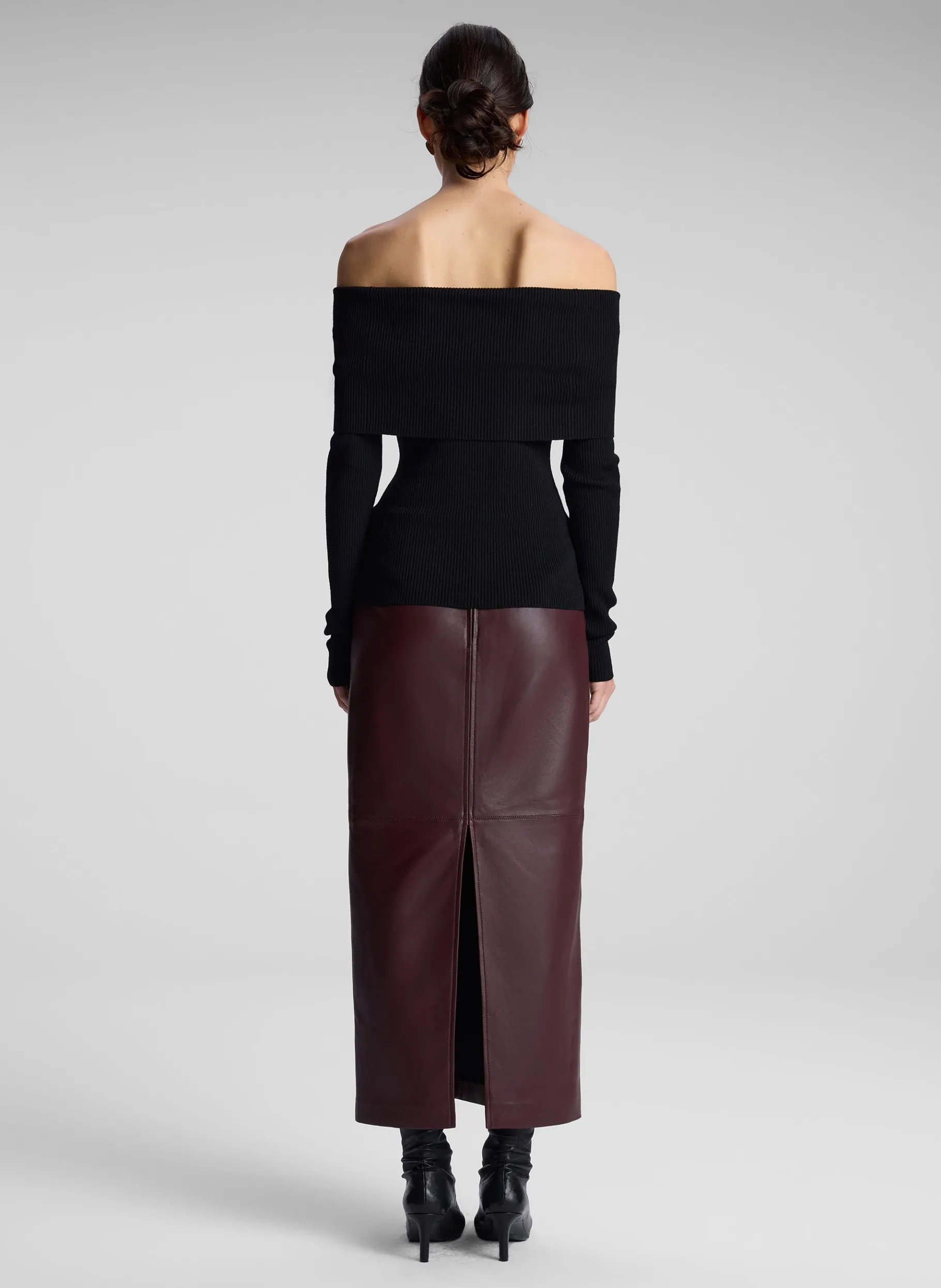 Women A.L.C. Tops | Knitwear^Evelyn Merino Off Shoulder Top
