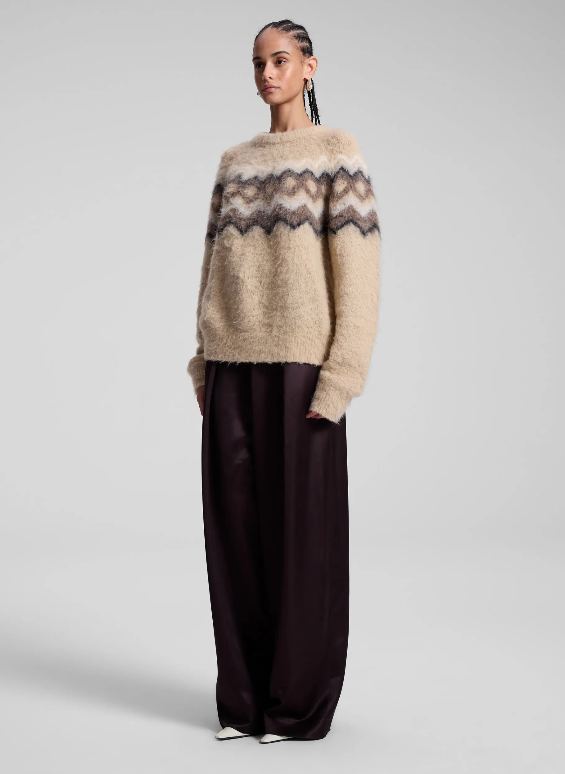 Women A.L.C. Sweaters | Tops^Ezra Fairisle Sweater