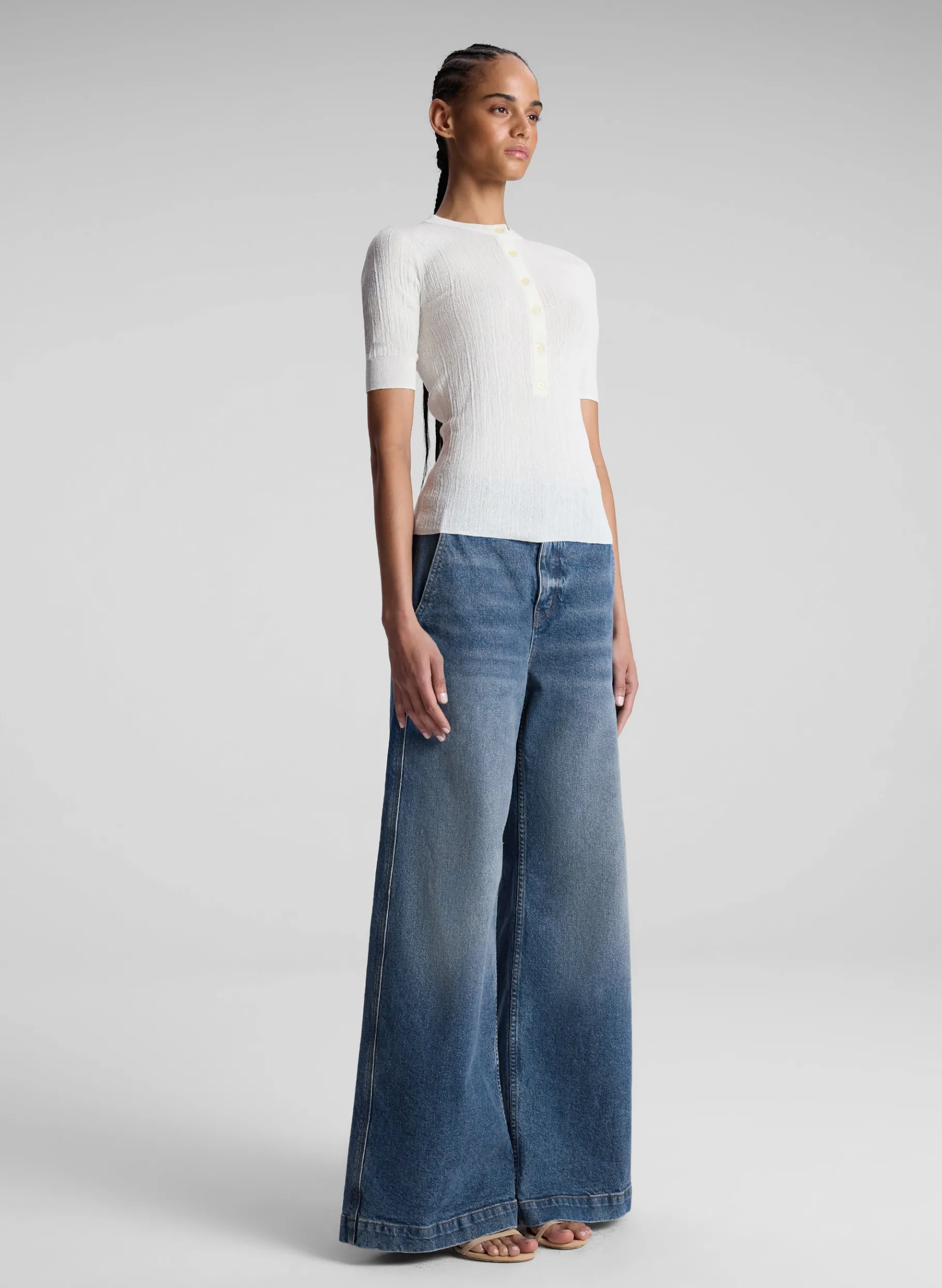 Women A.L.C. Tops | Knitwear^Fisher Fine Cotton Knit Top