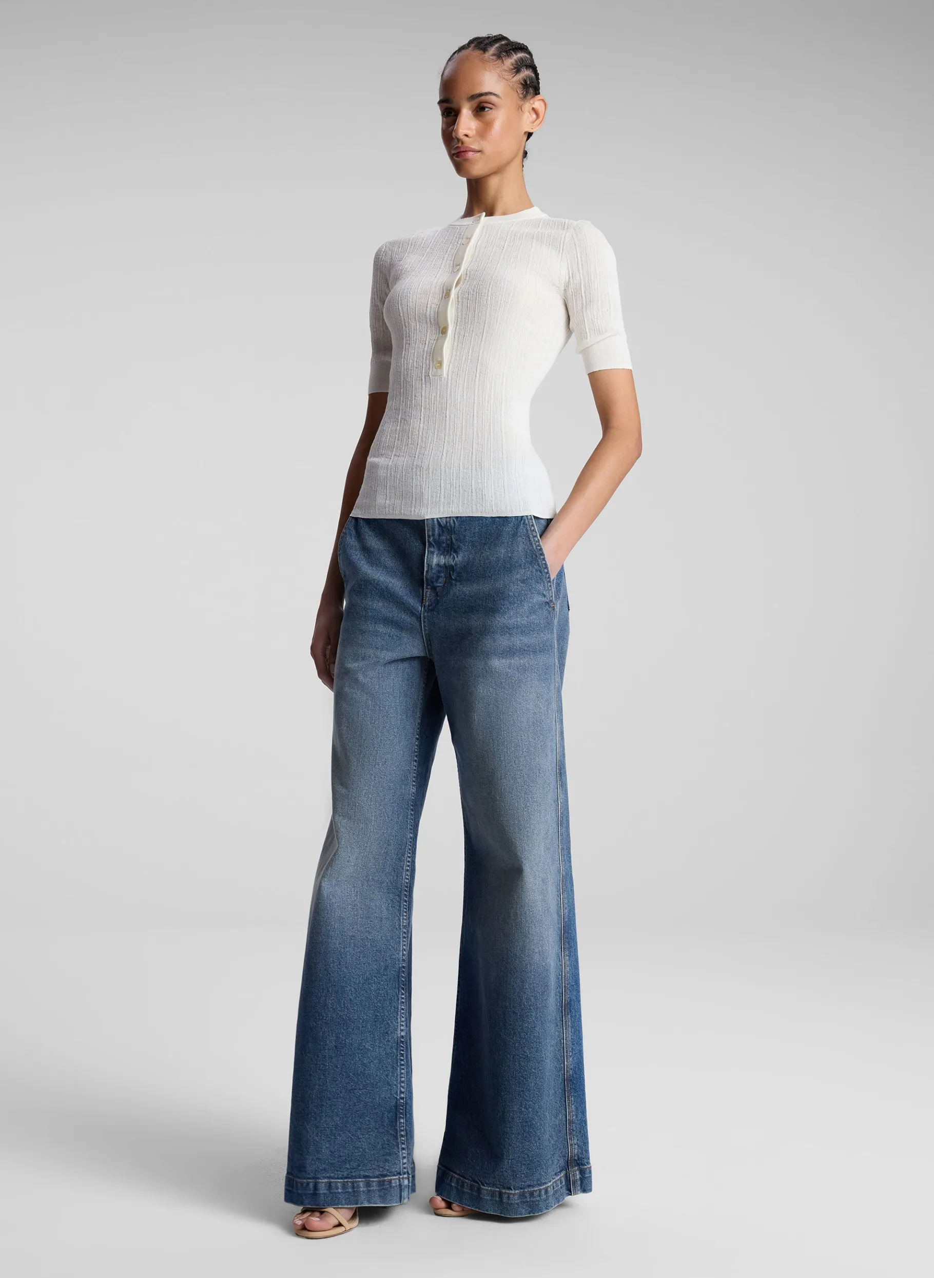 Women A.L.C. Tops | Knitwear^Fisher Fine Cotton Knit Top