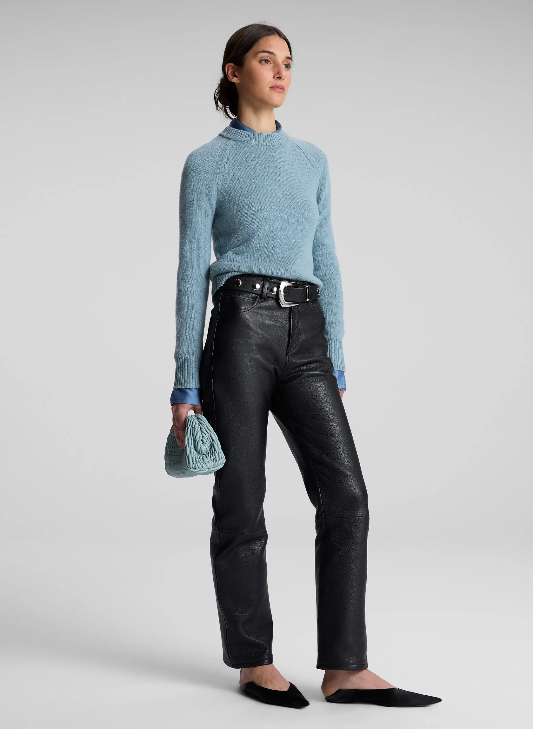 Women A.L.C. Tops | Sweaters^Frankie Wool Cashmere Crew Neck Sweater