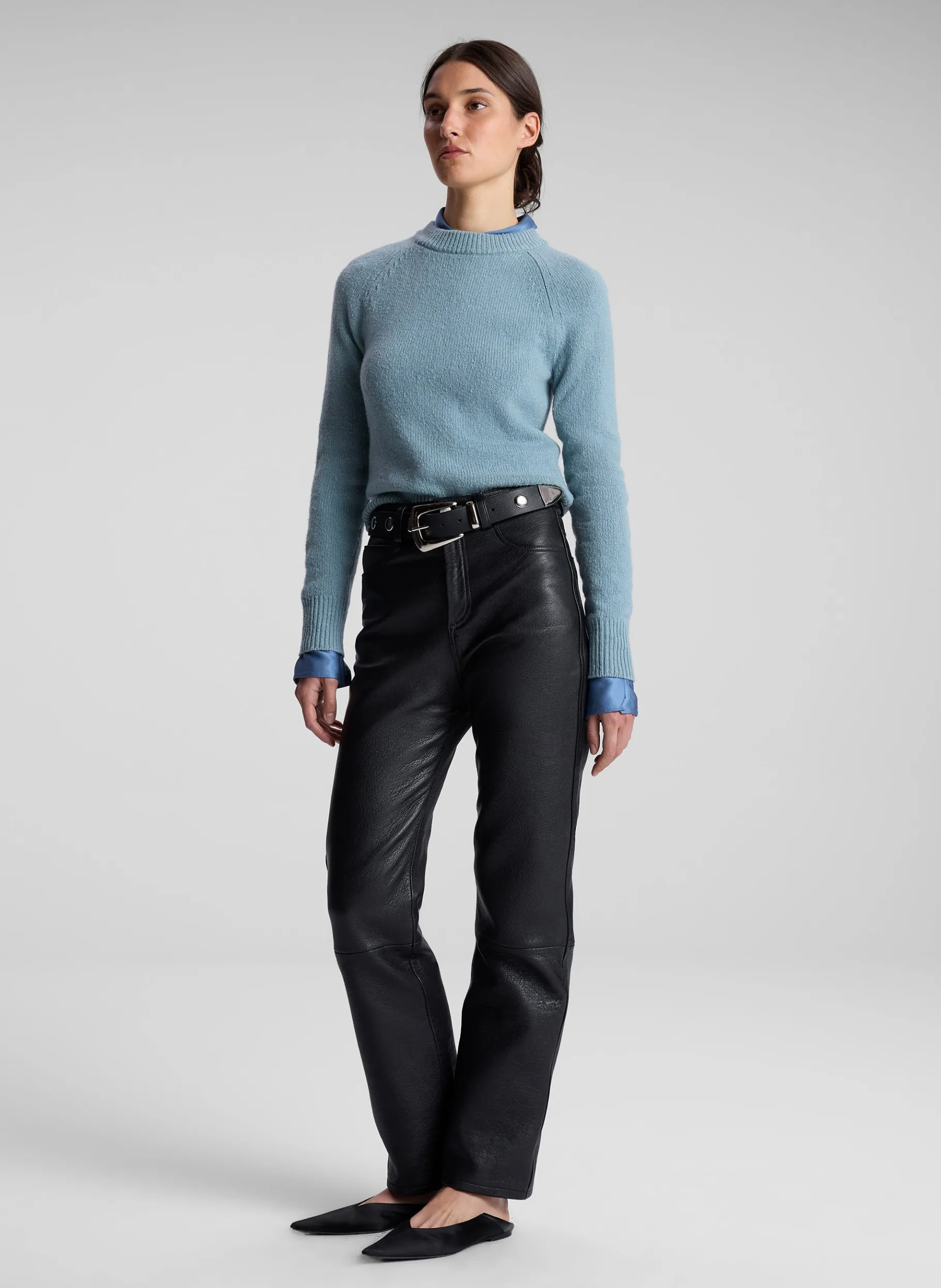 Women A.L.C. Tops | Sweaters^Frankie Wool Cashmere Crew Neck Sweater