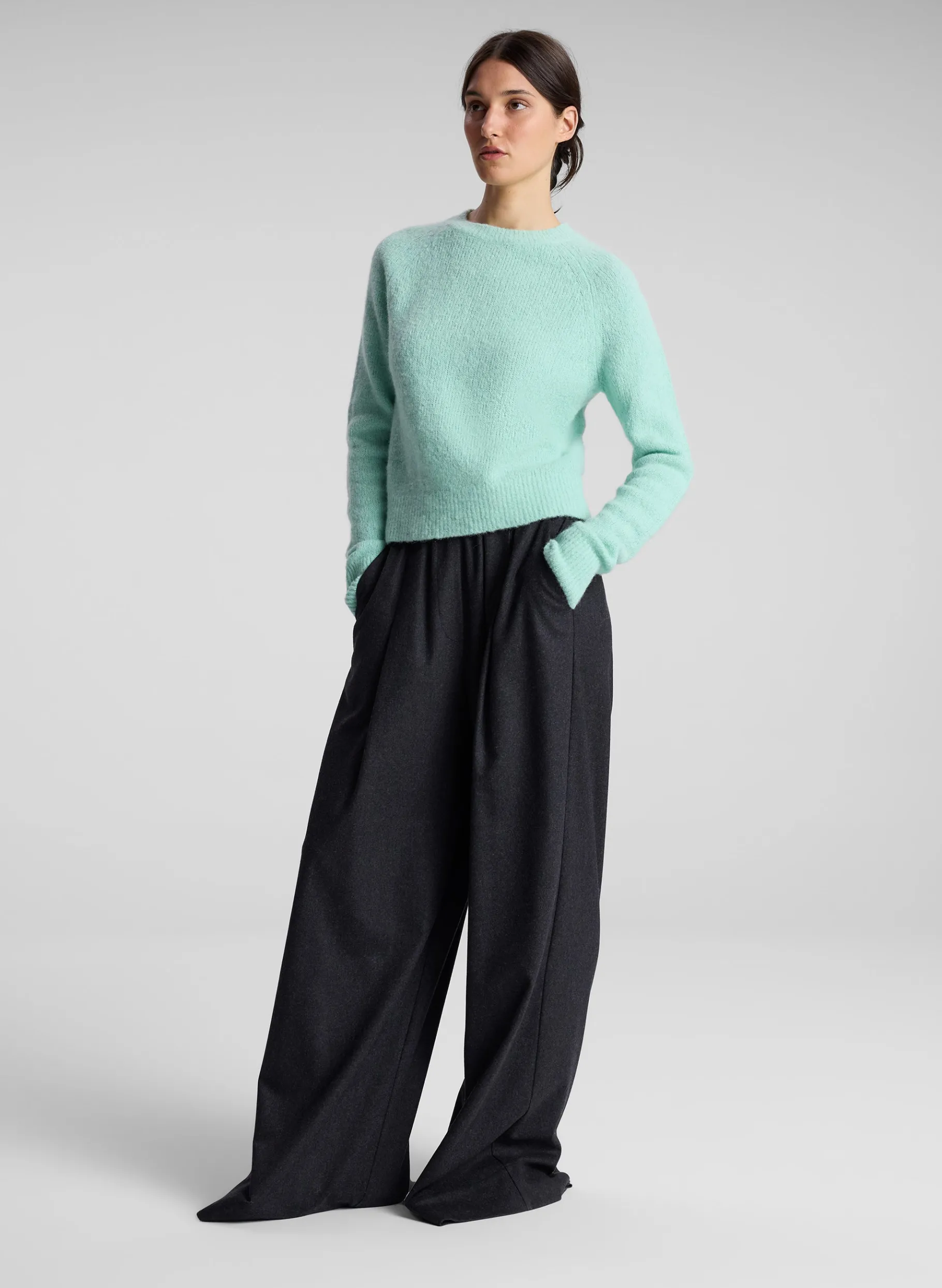 Women A.L.C. Tops | Sweaters^Frankie Wool Cashmere Crew Neck Sweater