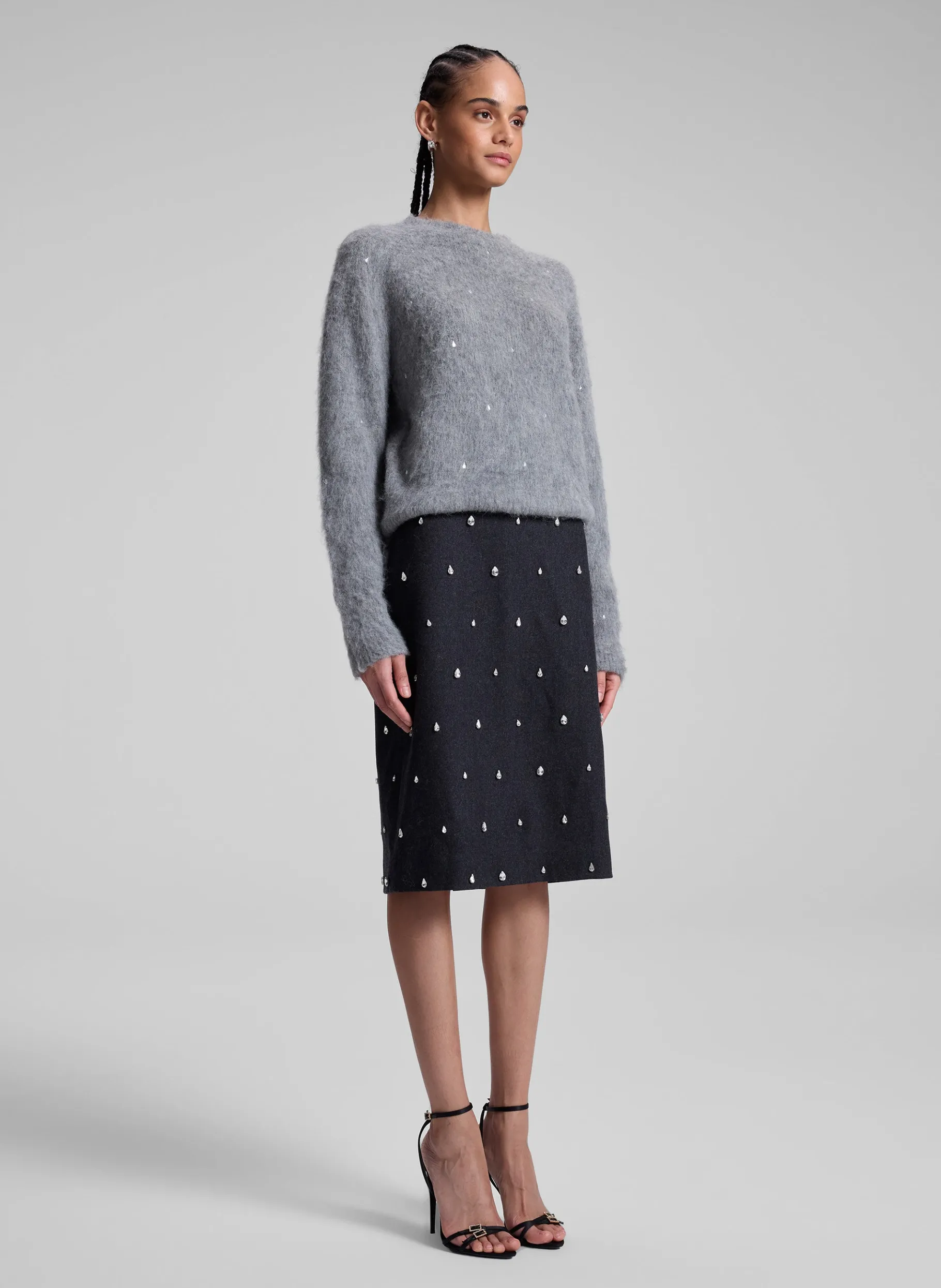 Women A.L.C. Tops | Sweaters^Frankie Wool Cashmere Embellished Sweater
