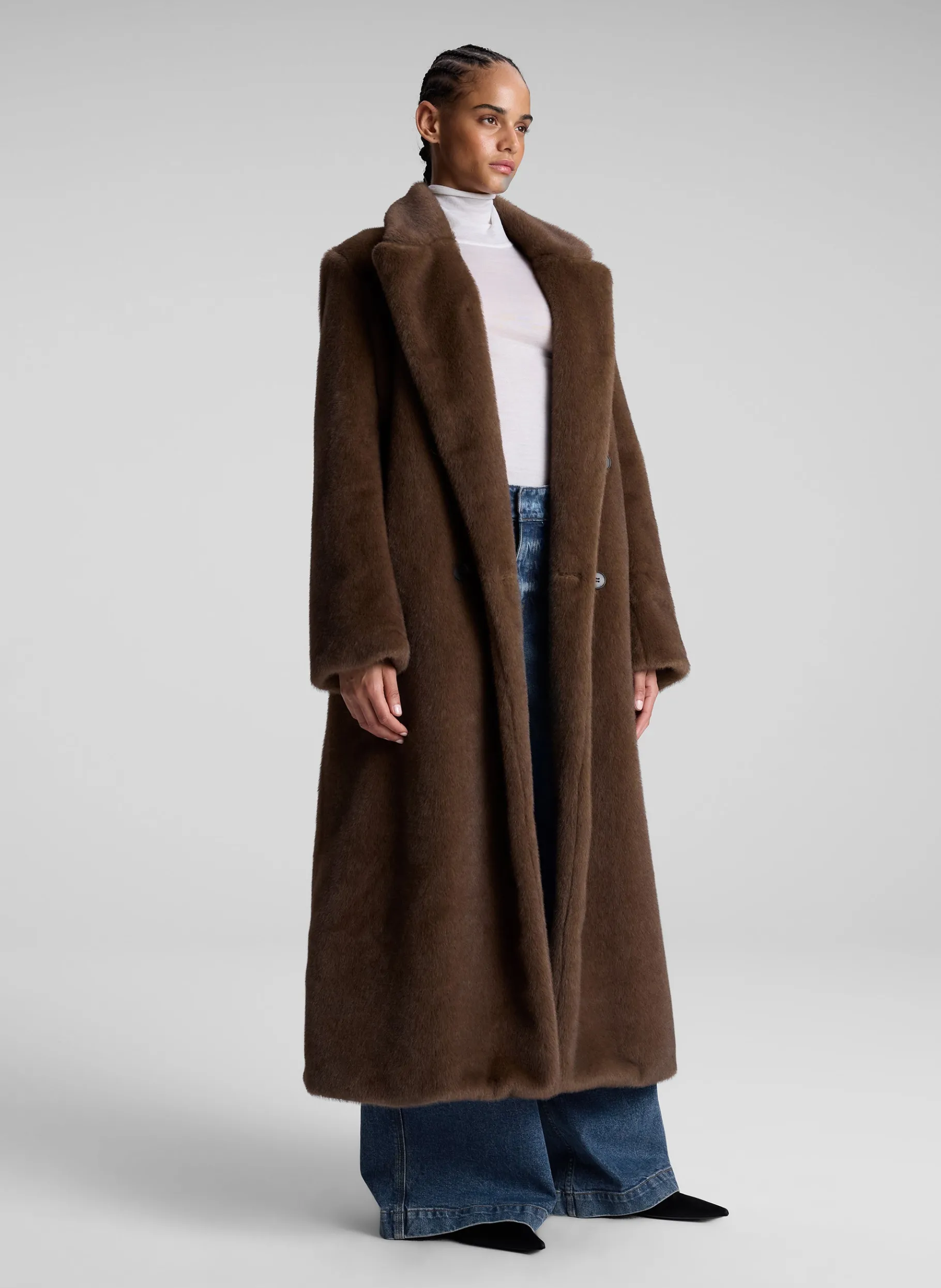 Women A.L.C. Jackets & Coats^Franklin Faux Fur Coat