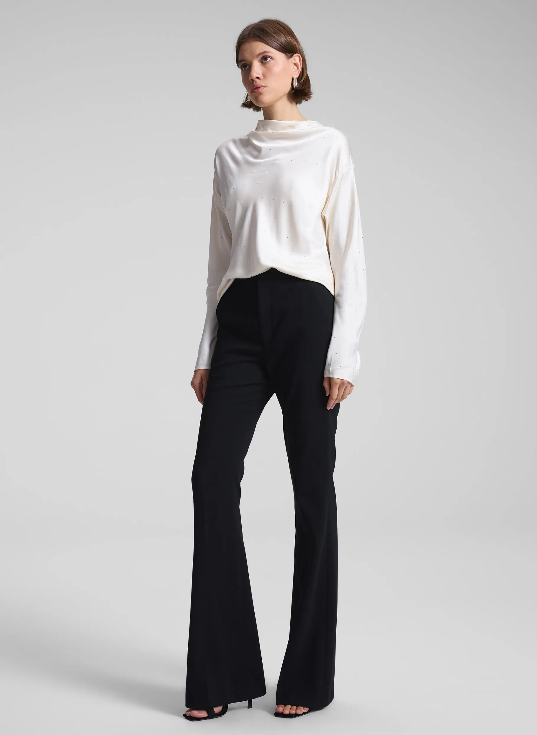 Women A.L.C. Tops^Georgia Embellished Satin Top