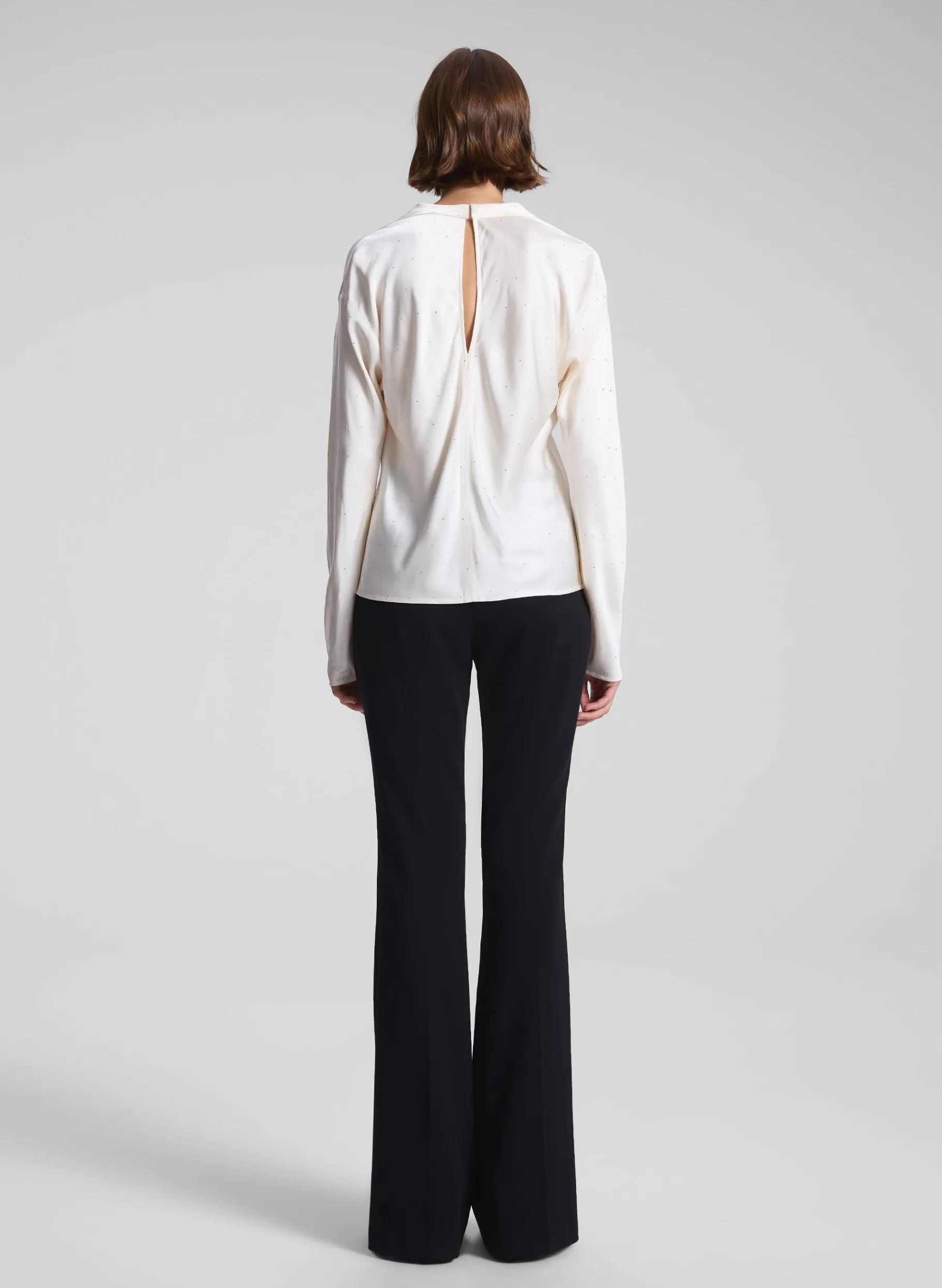 Women A.L.C. Tops^Georgia Embellished Satin Top