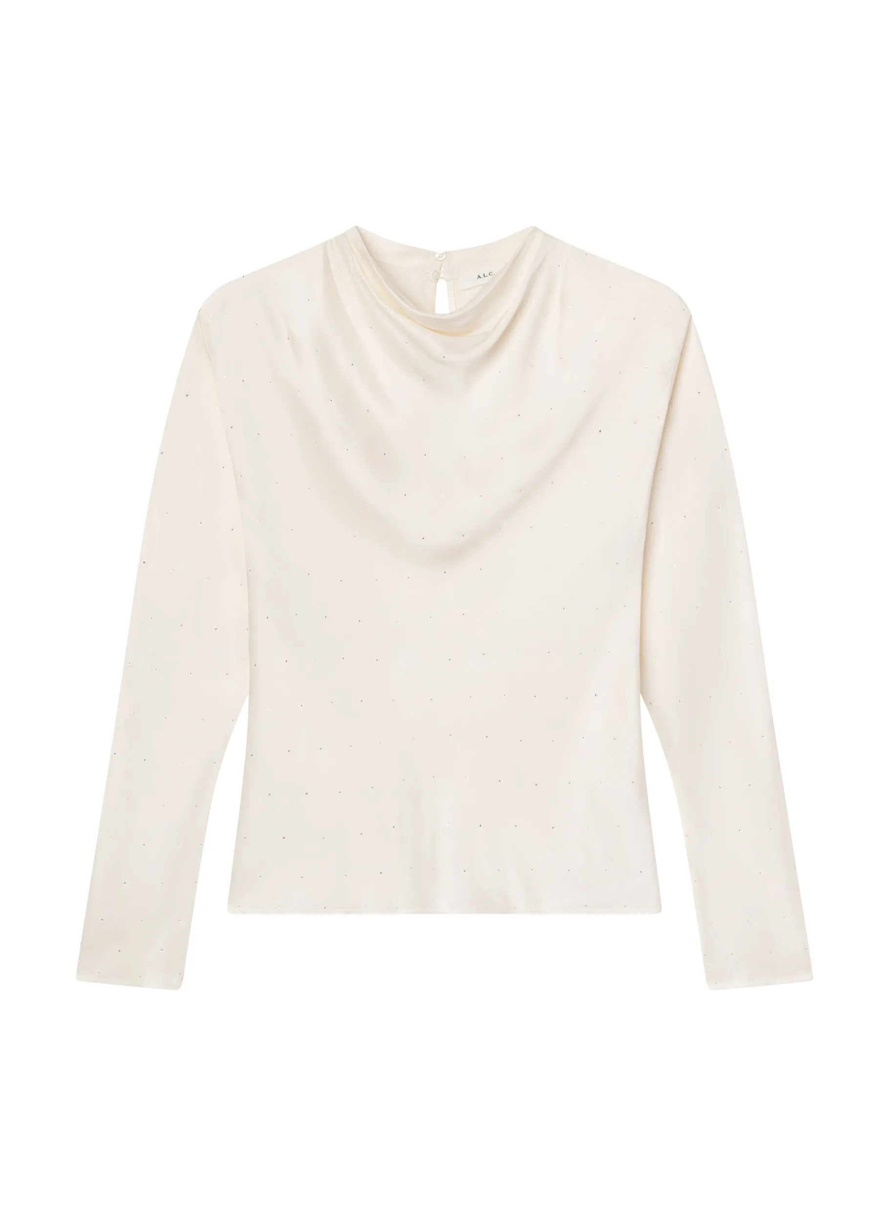Women A.L.C. Tops^Georgia Embellished Satin Top