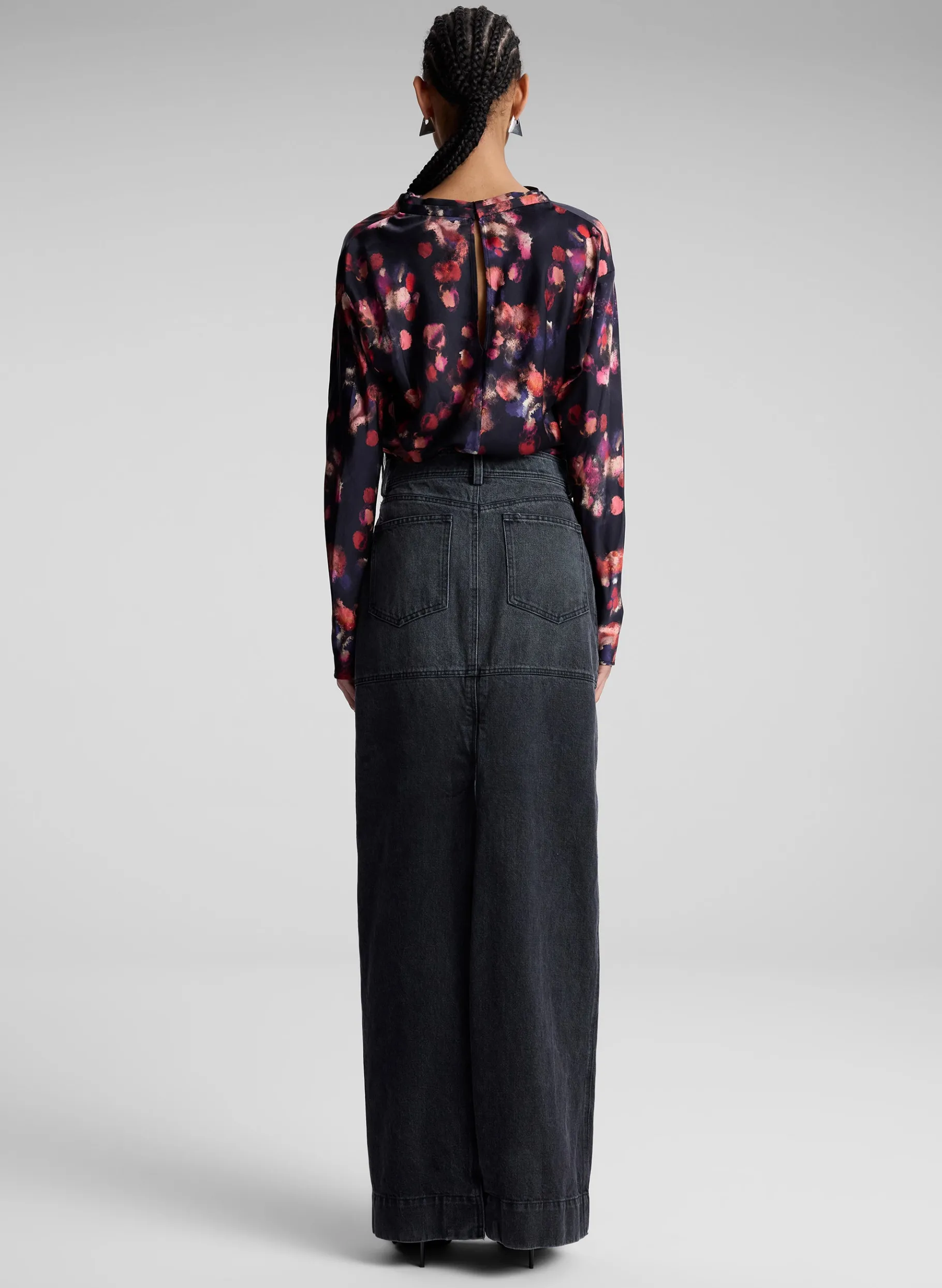 Women A.L.C. Tops^Georgia Stretch Silk Top