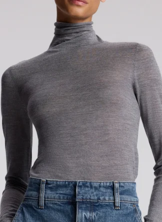 Women A.L.C. Tops^Hayes Fine Merino Turtleneck Top