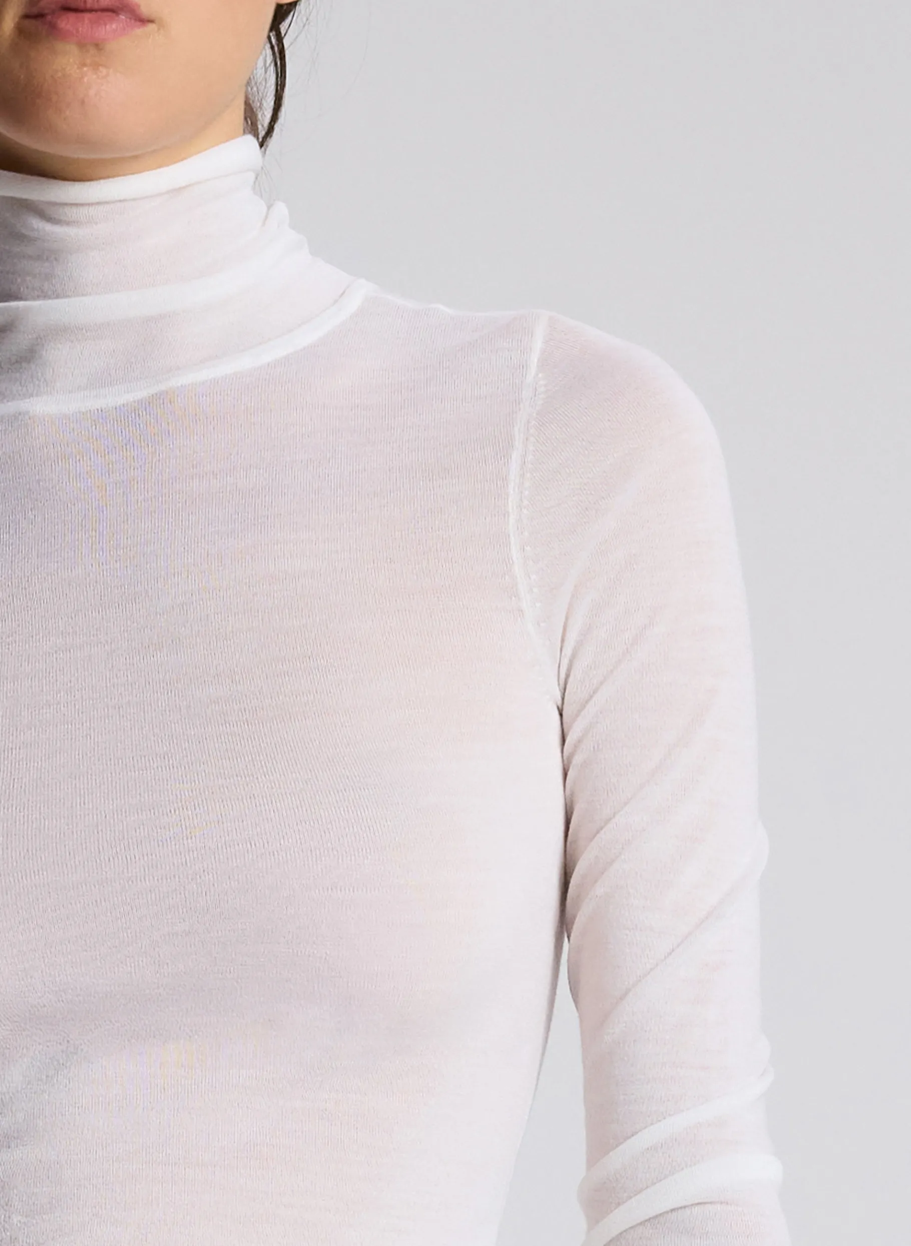 Women A.L.C. Tops^Hayes Fine Merino Turtleneck Top
