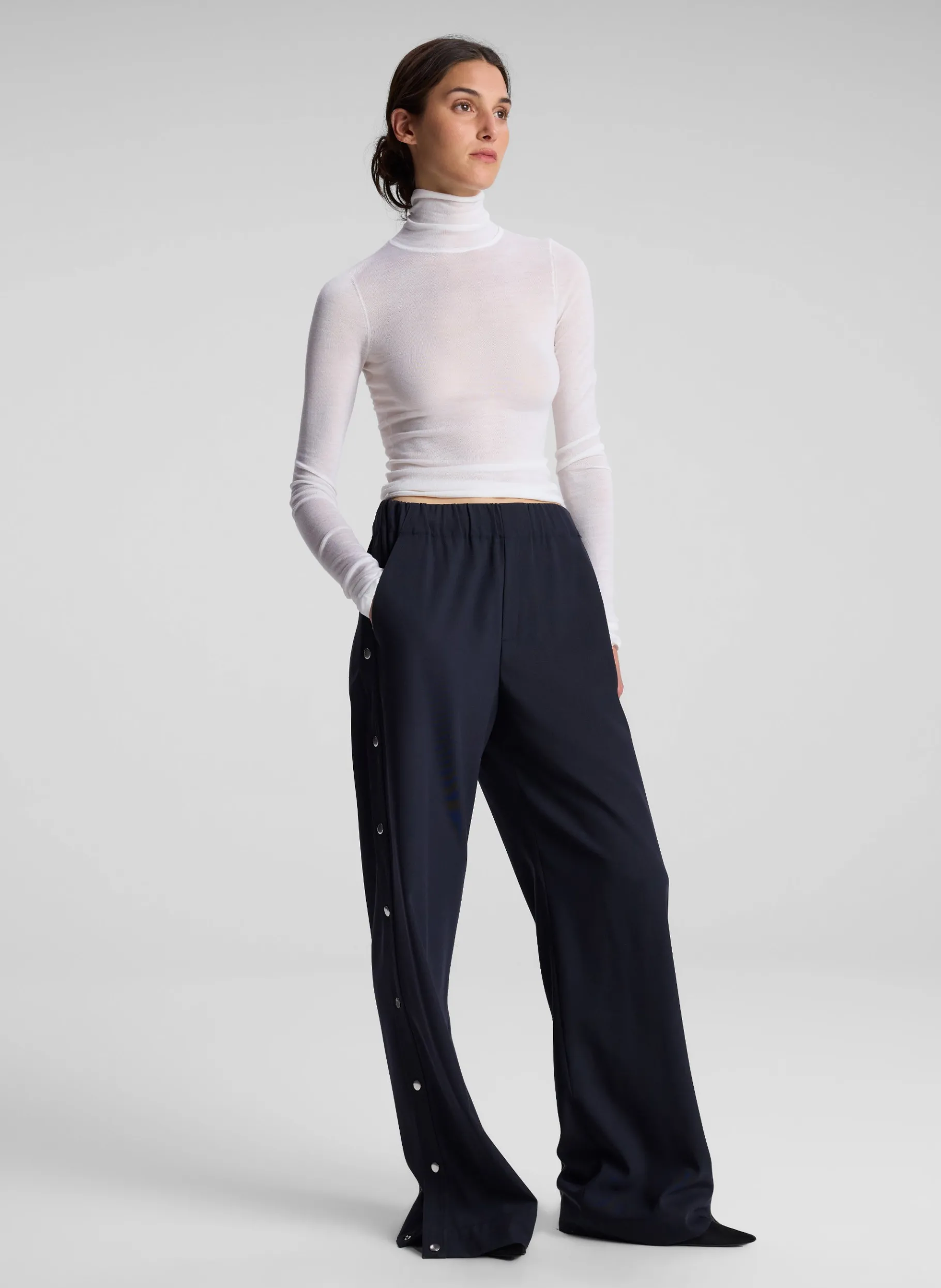 Women A.L.C. Tops^Hayes Fine Merino Turtleneck Top