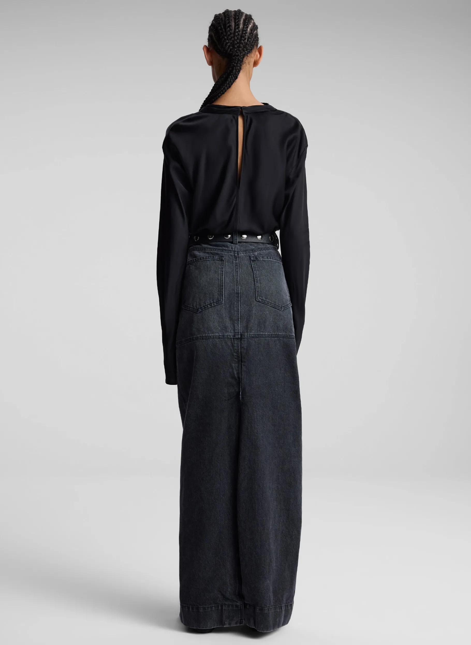 Women A.L.C. Bottoms | Skirts^Hunter Denim Maxi Skirt
