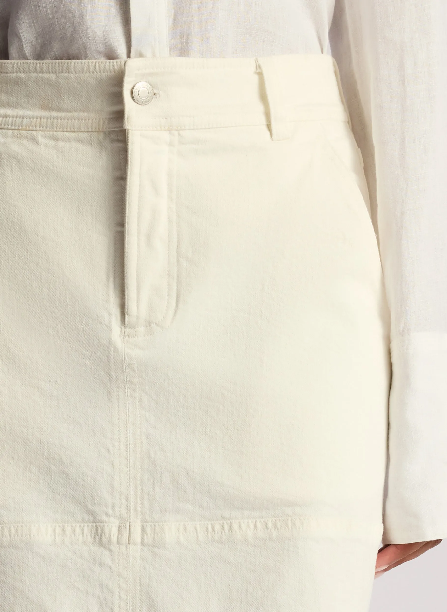 Women A.L.C. Bottoms | Skirts^Hunter Stretch Denim Maxi Skirt