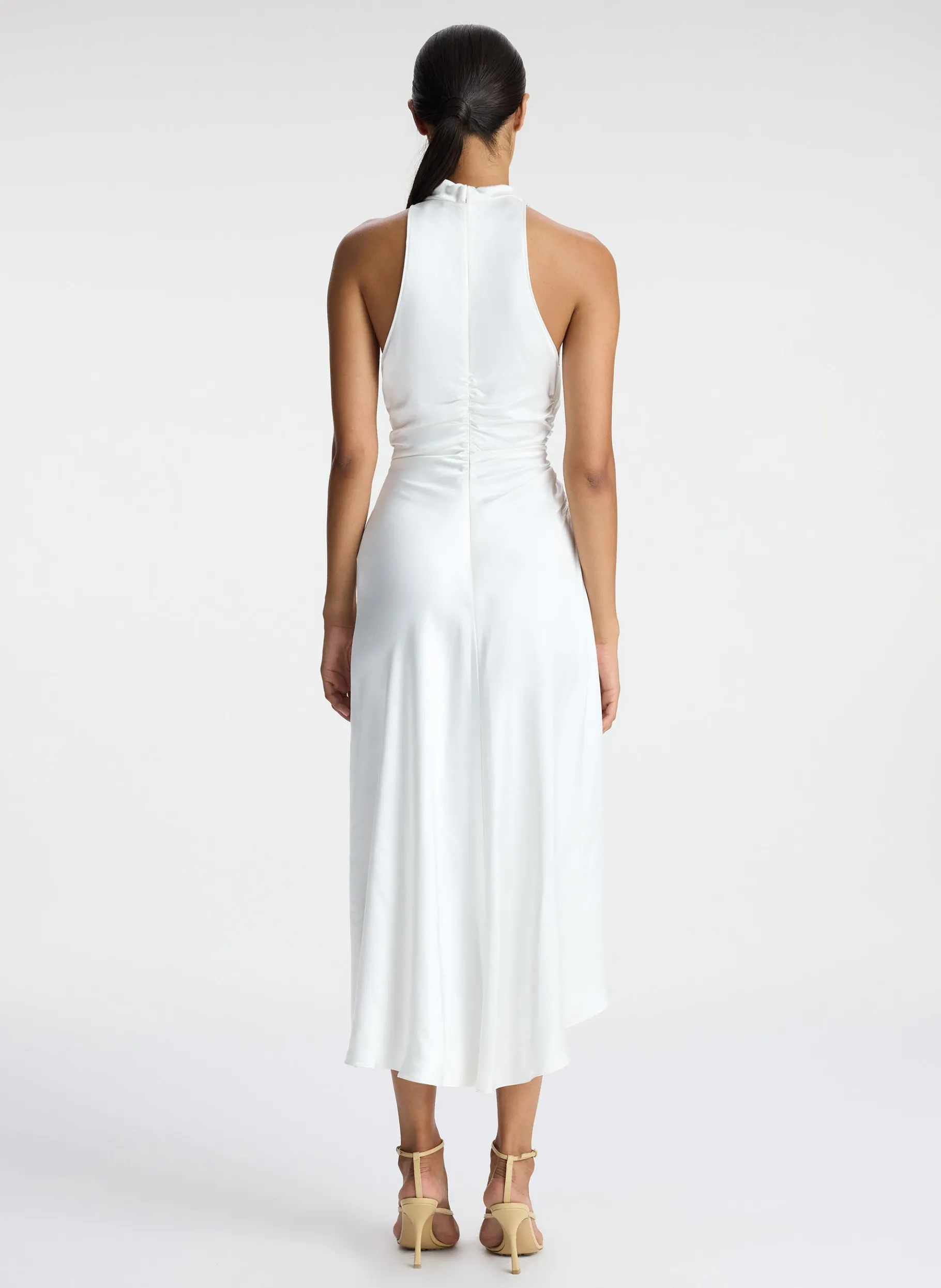 Women A.L.C. Dresses^Inez Satin Midi Dress