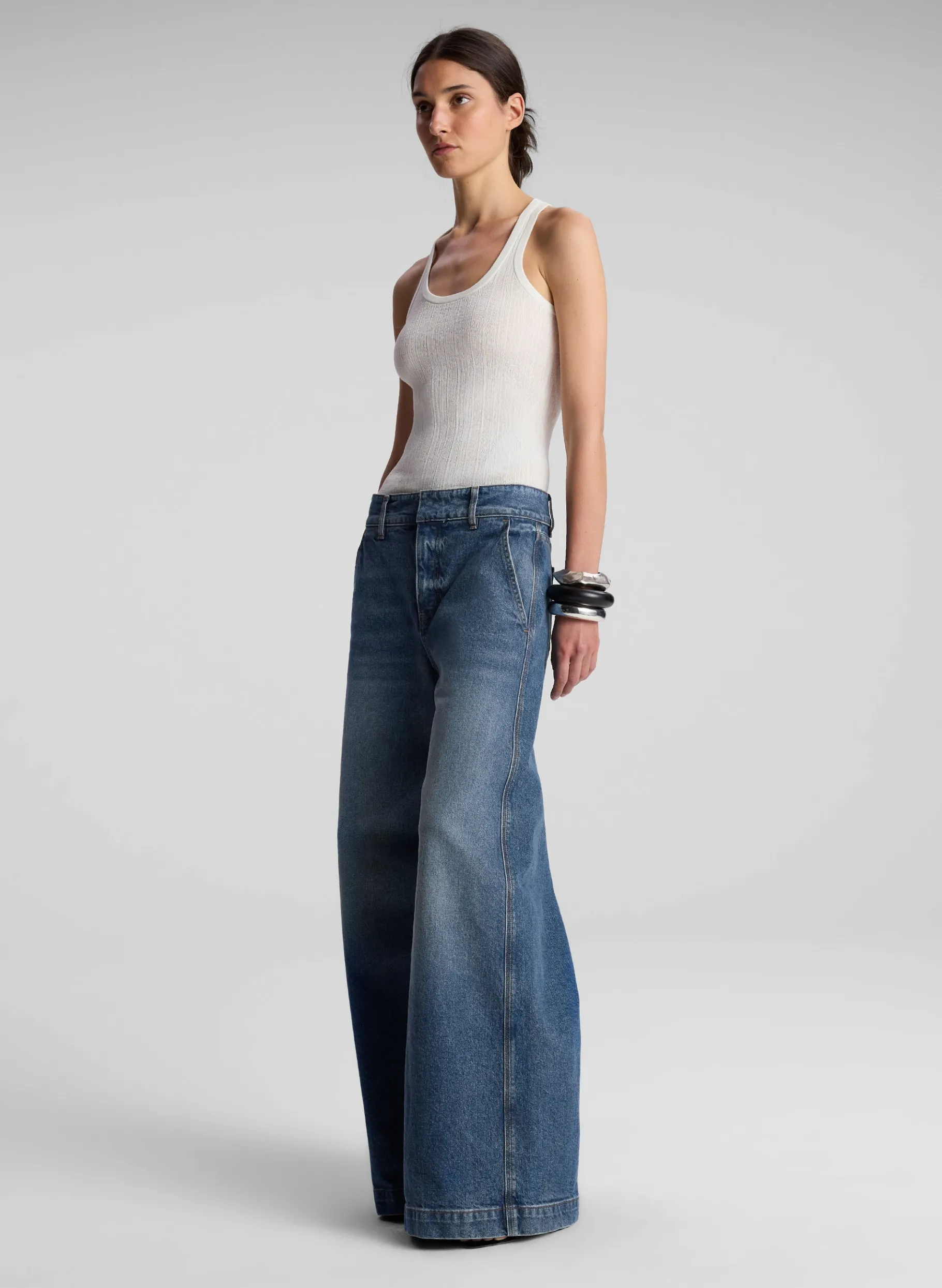 Women A.L.C. Tops^Iris Fine Cotton Knit Tank