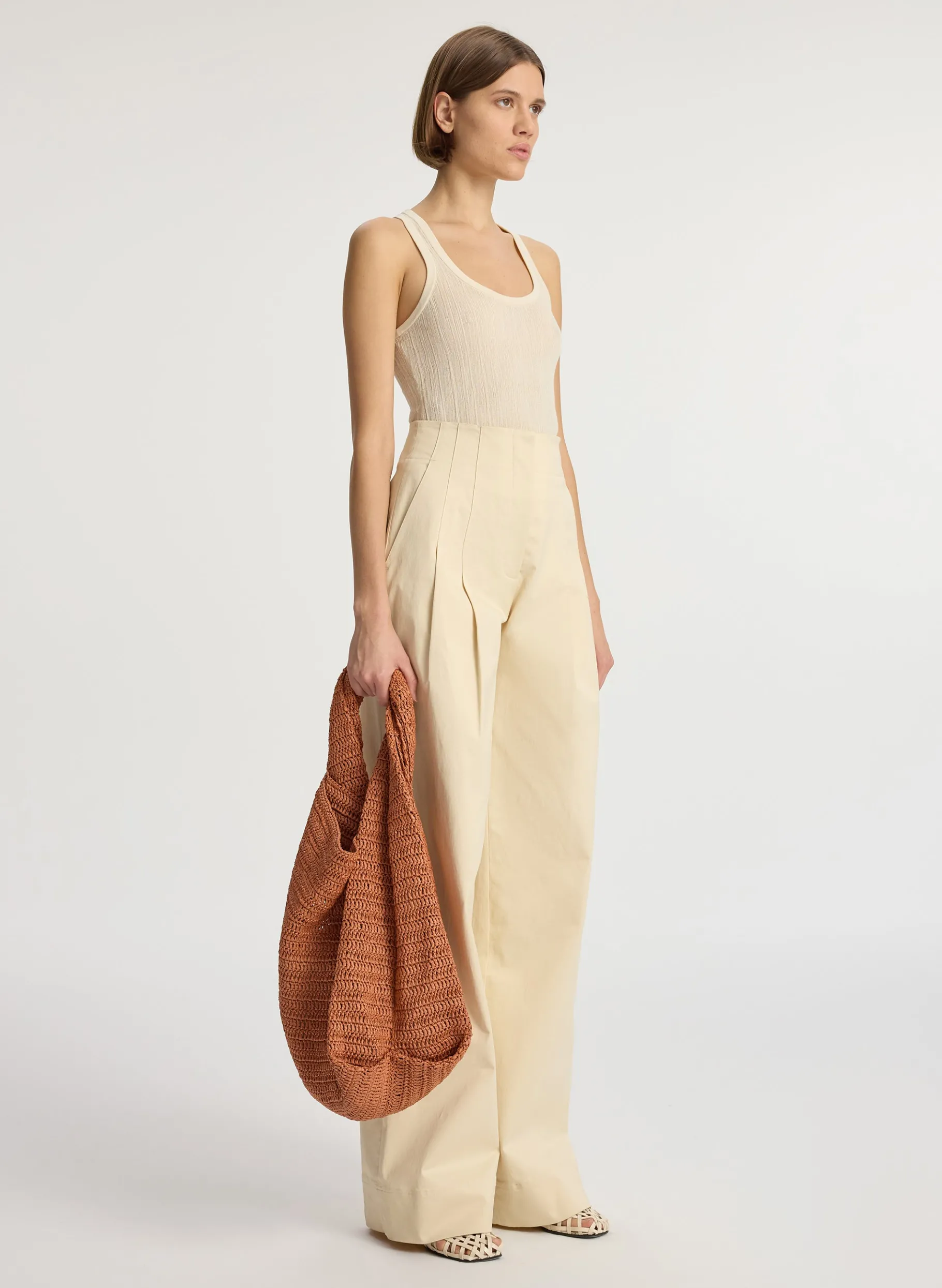Women A.L.C. Tops | Tees & Tanks^Iris Fine Cotton Knit Tank