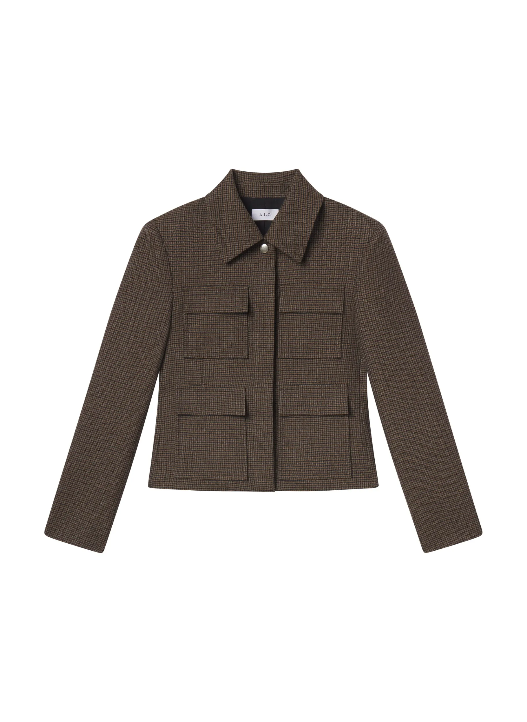 Women A.L.C. Jackets & Coats^Jamie Mini Houndstooth Jacket