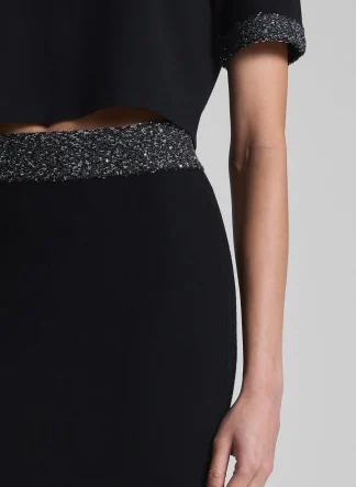 Women A.L.C. Knitwear | Bottoms^Jane Sequin Embellished Knit Midi Skirt