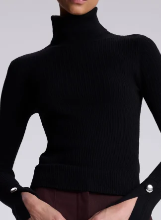 Women A.L.C. Tops | Knitwear^Jett Cable Knit Merino Turtleneck Top