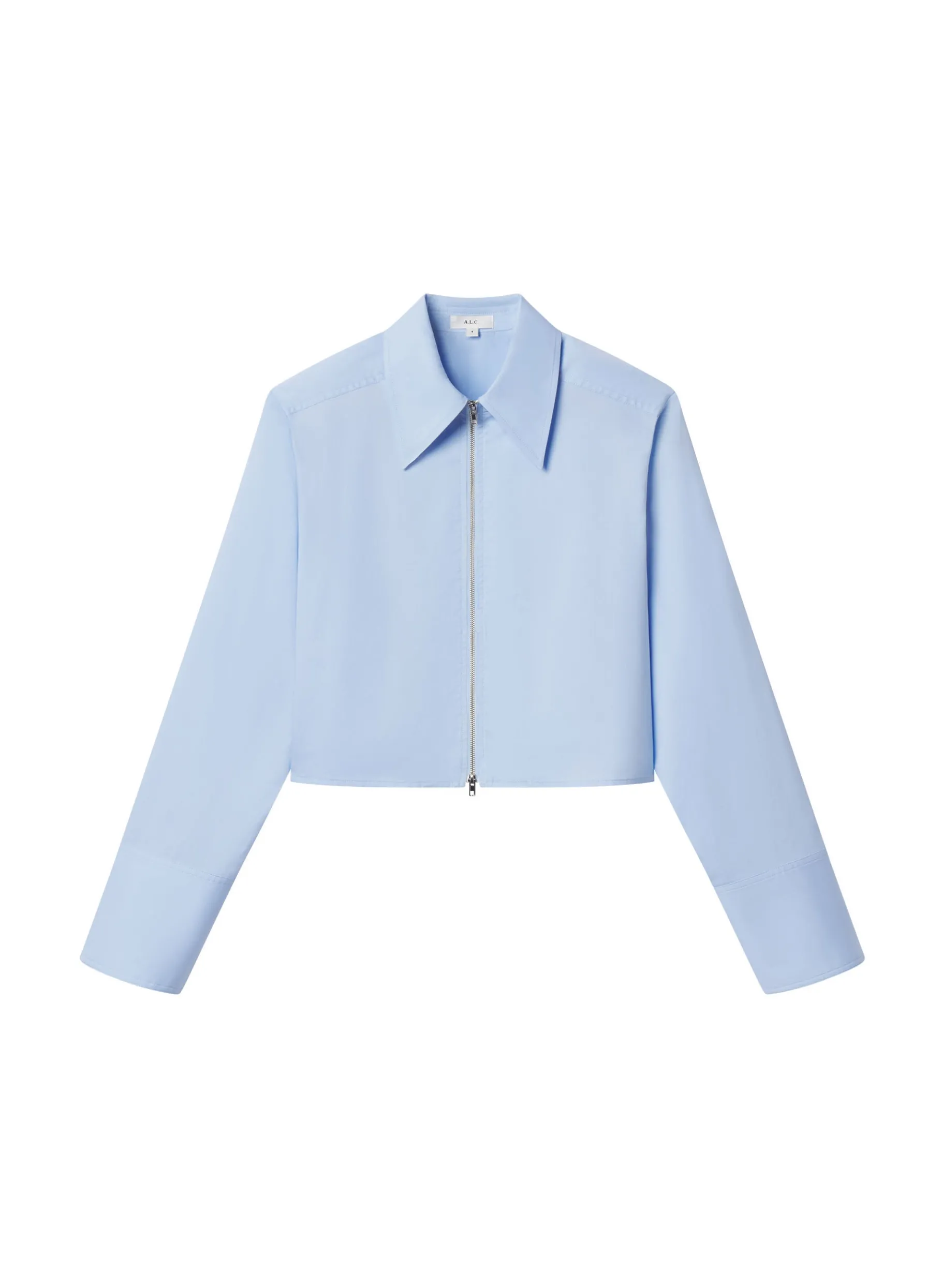 Women A.L.C. Tops^Jill Cotton Zip Top