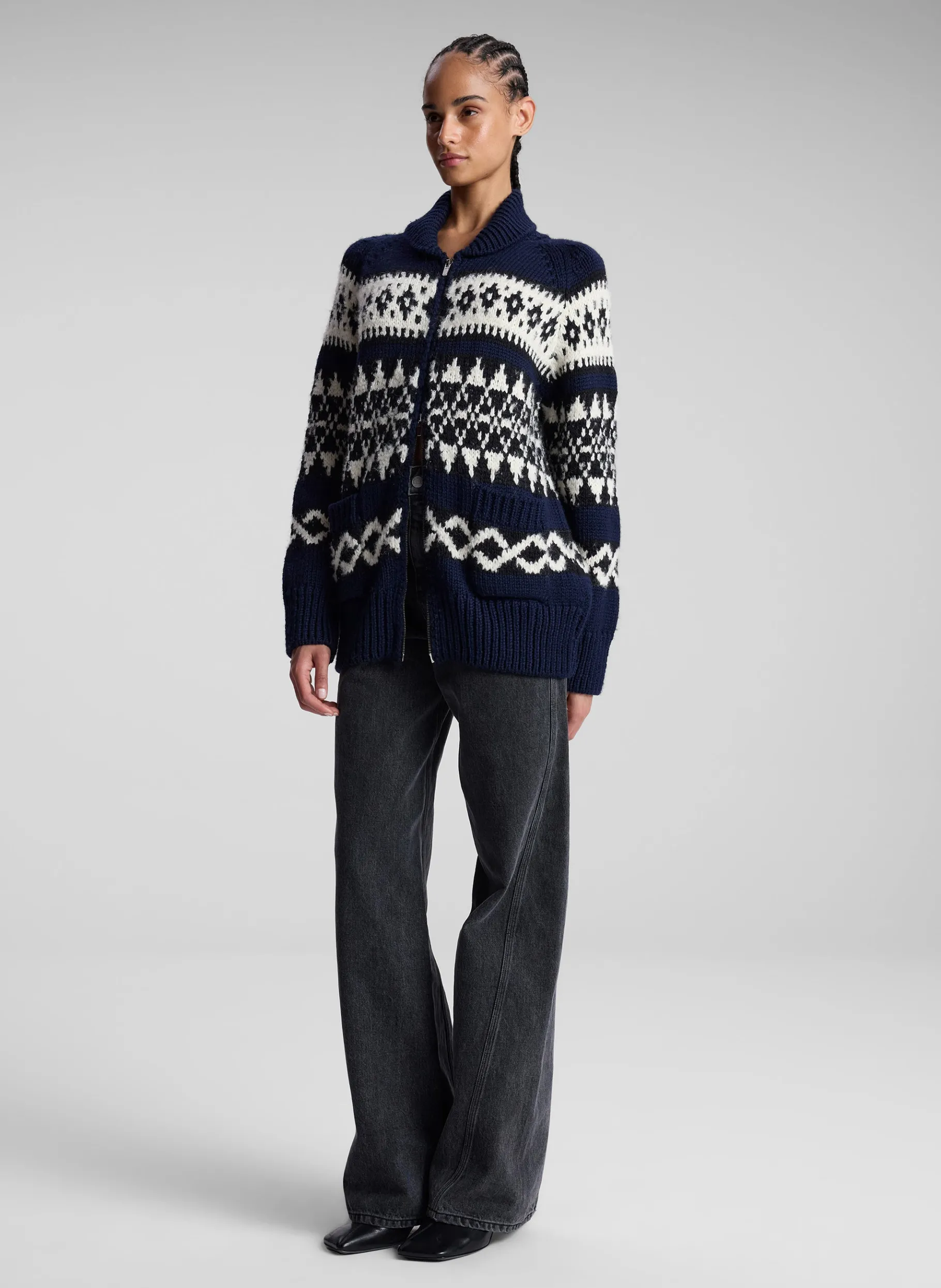 Women A.L.C. Tops | Sweaters^Joanna Merino Fairisle Cardigan