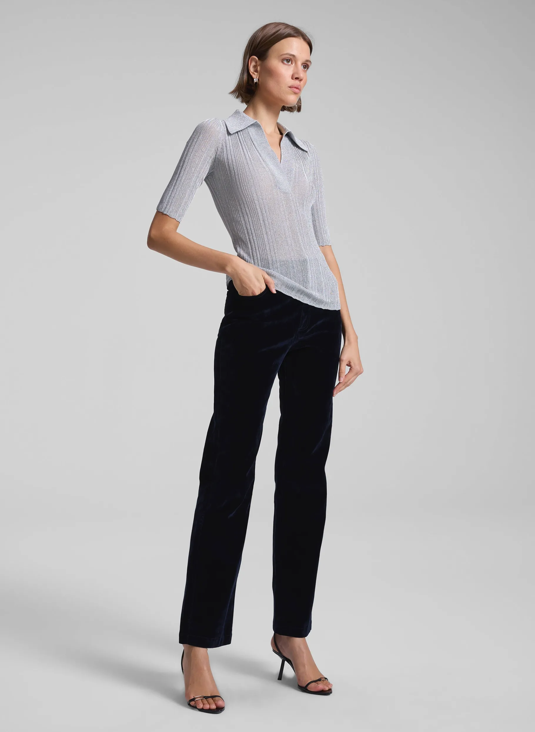 Women A.L.C. Tops | Knitwear^Joey Metallic Knit Top