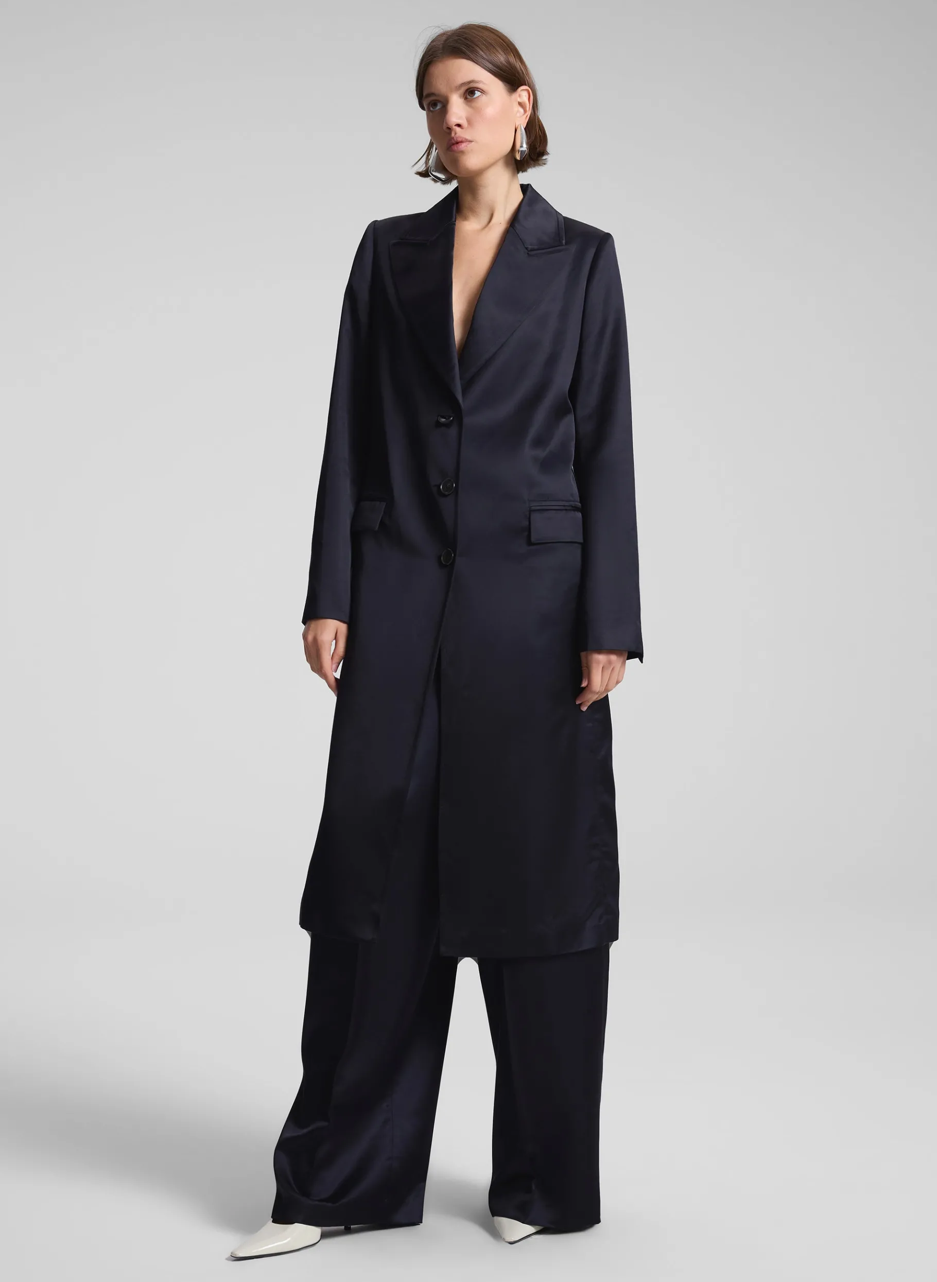 Women A.L.C. Jackets & Coats^Jude Satin Coat